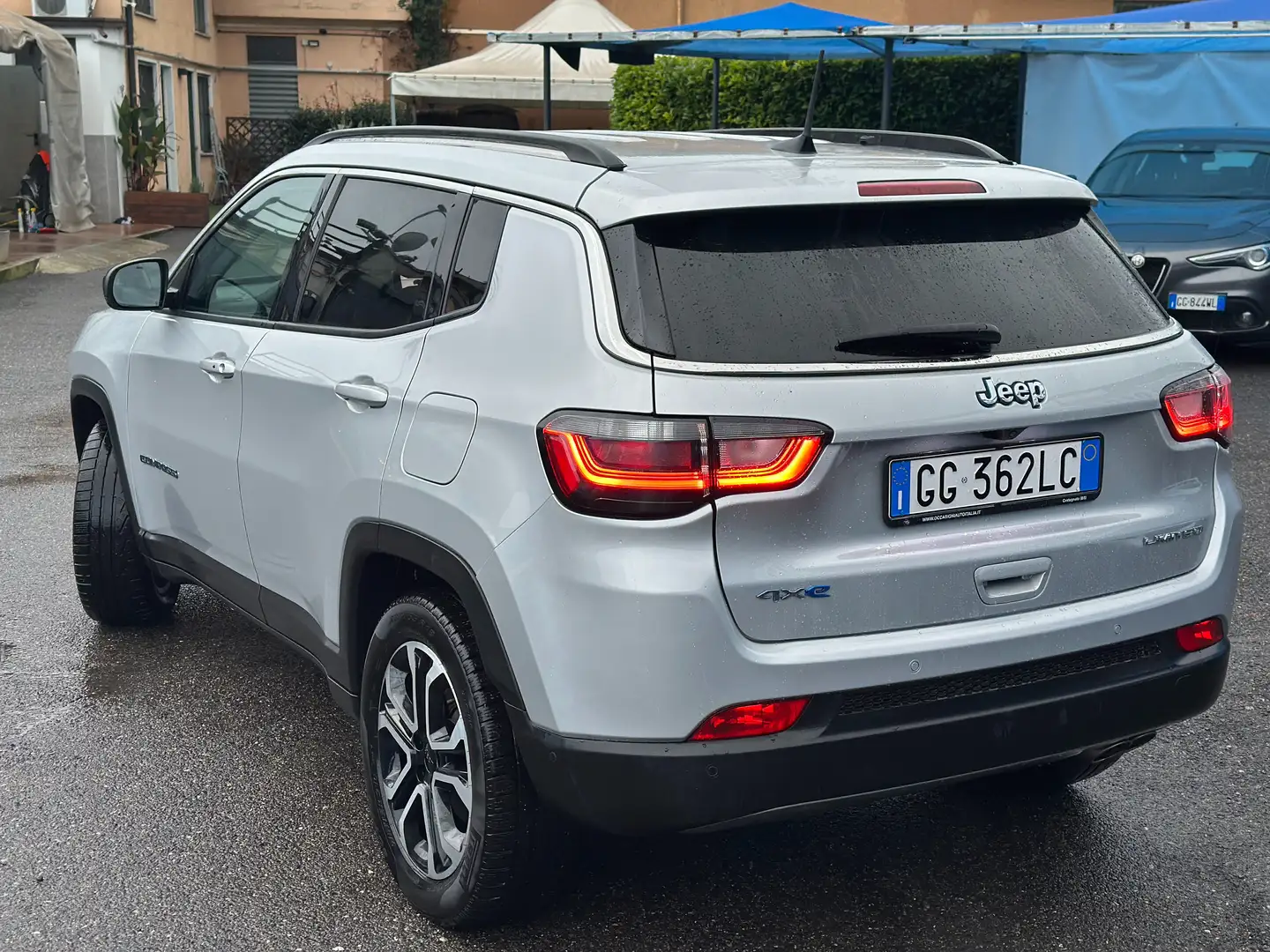 Jeep Compass 1.3 turbo t4 phev Limited 4xe auto Gris - 2