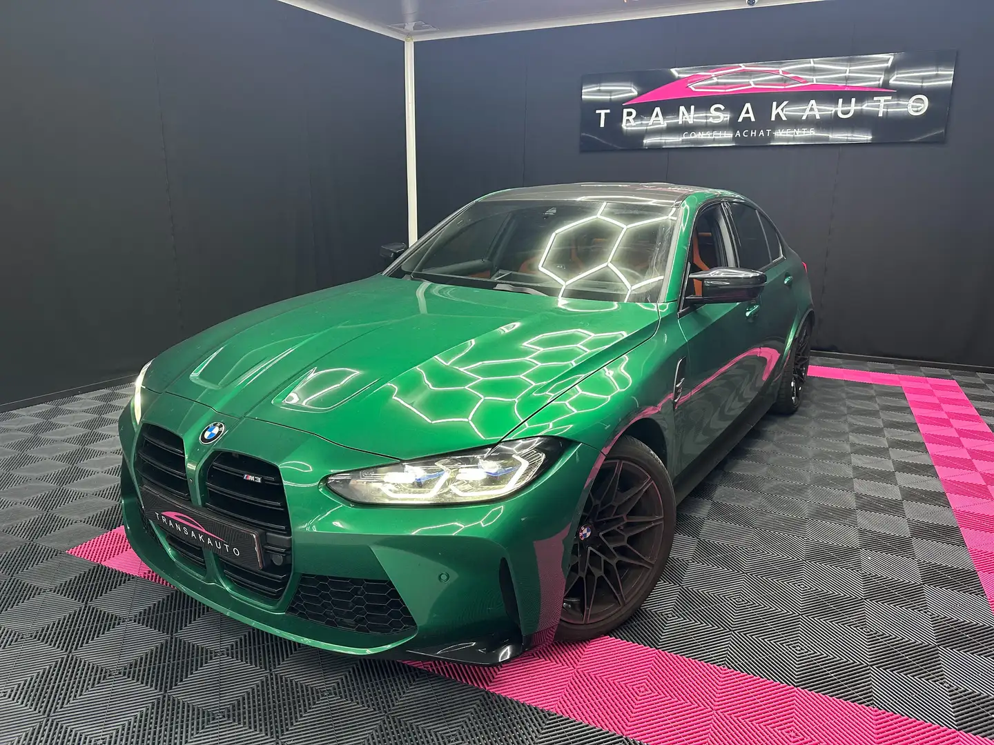 BMW M3 Full Cuir/Baquets/Laser/Garantie BMW 03/27 Vert - 2