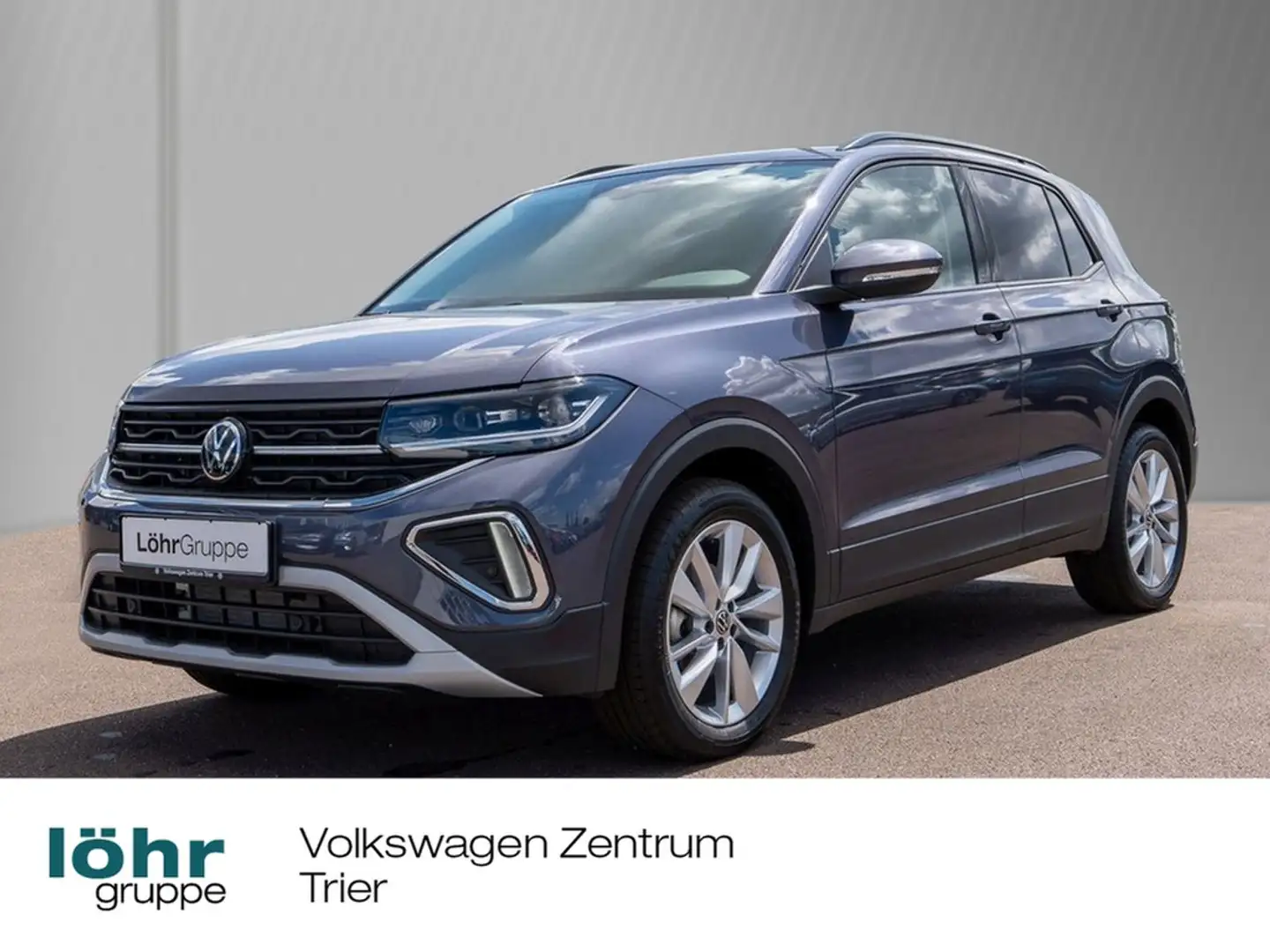 Volkswagen T-Cross 1.0TSI DSG Life AHK, IQ Light Grau - 1