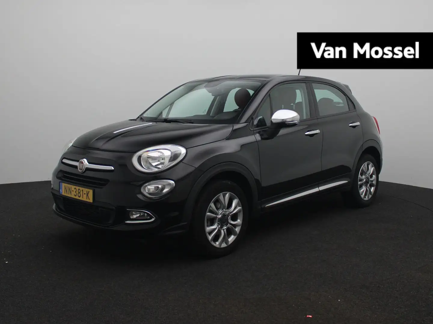 Fiat 500X 1.4 Turbo MultiAir PopStar | Navigatie | Airco | C Zwart - 1