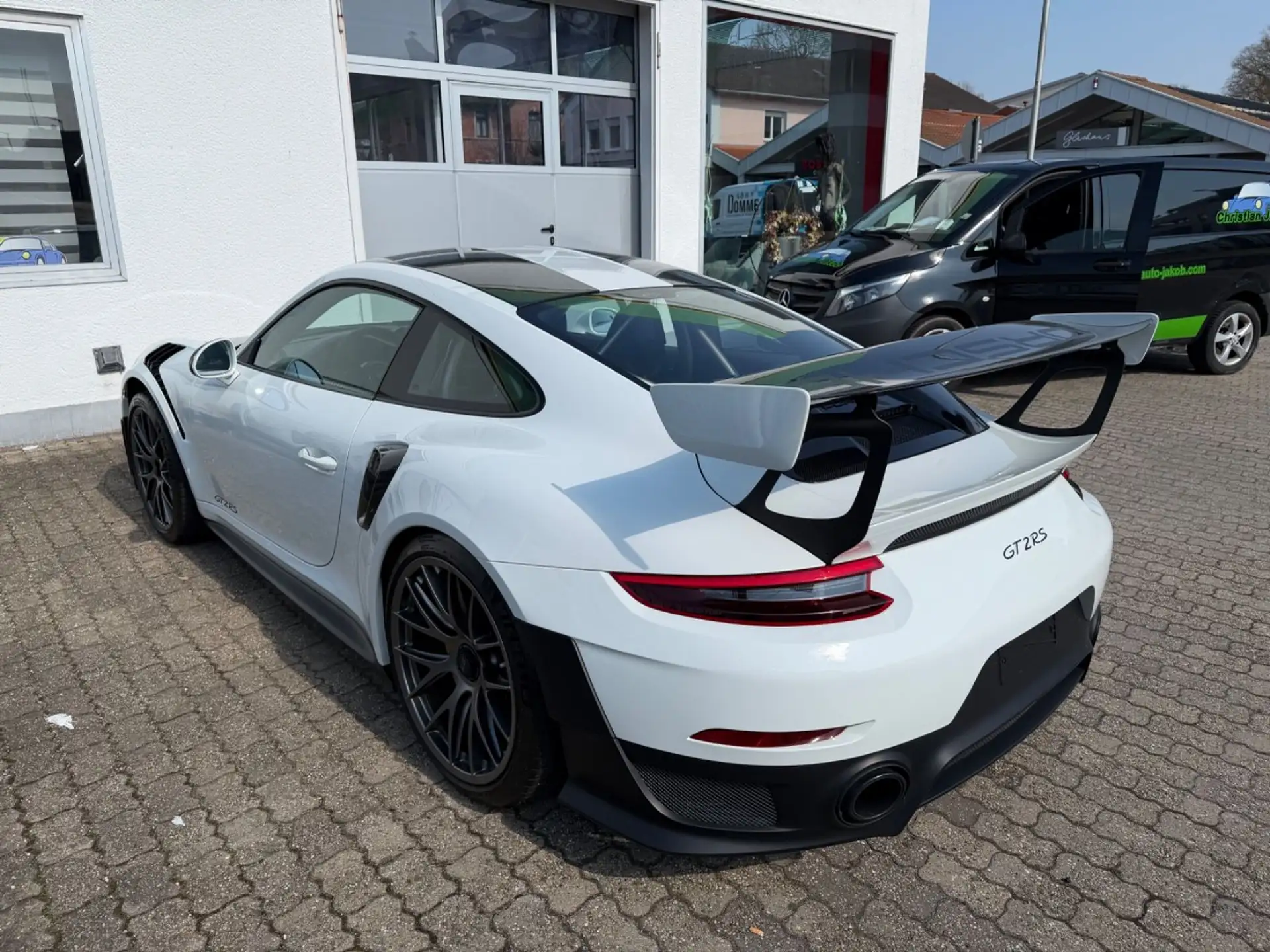 포르쉐 911 Turbo S Coupe 2018 흰색 사진 2