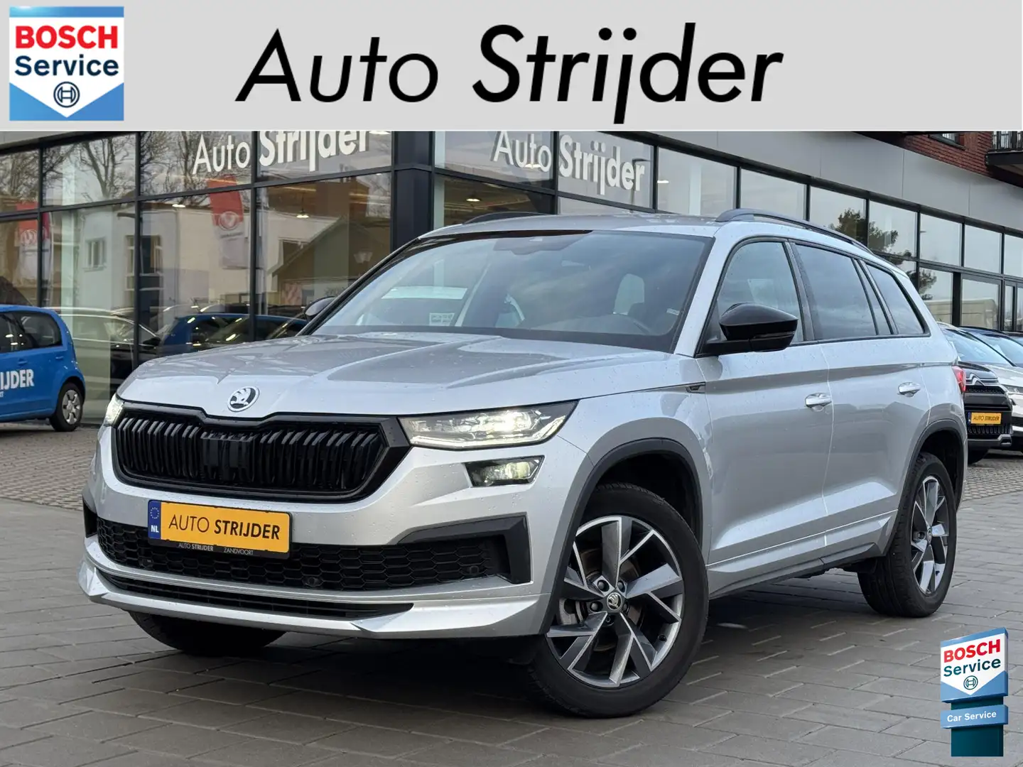 Skoda Kodiaq 1.5 TSI Sportline Business 7p. 150pk automaat | Bl Grijs - 1