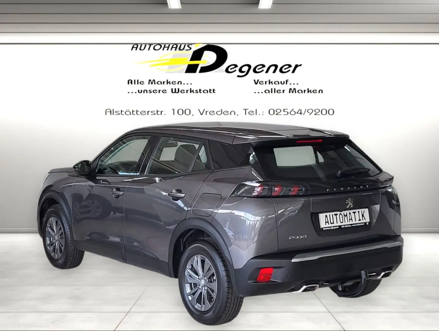 Peugeot 2008 Automatik / Anhängerkupplung abnehmbar/  LED Sch Gris - 2