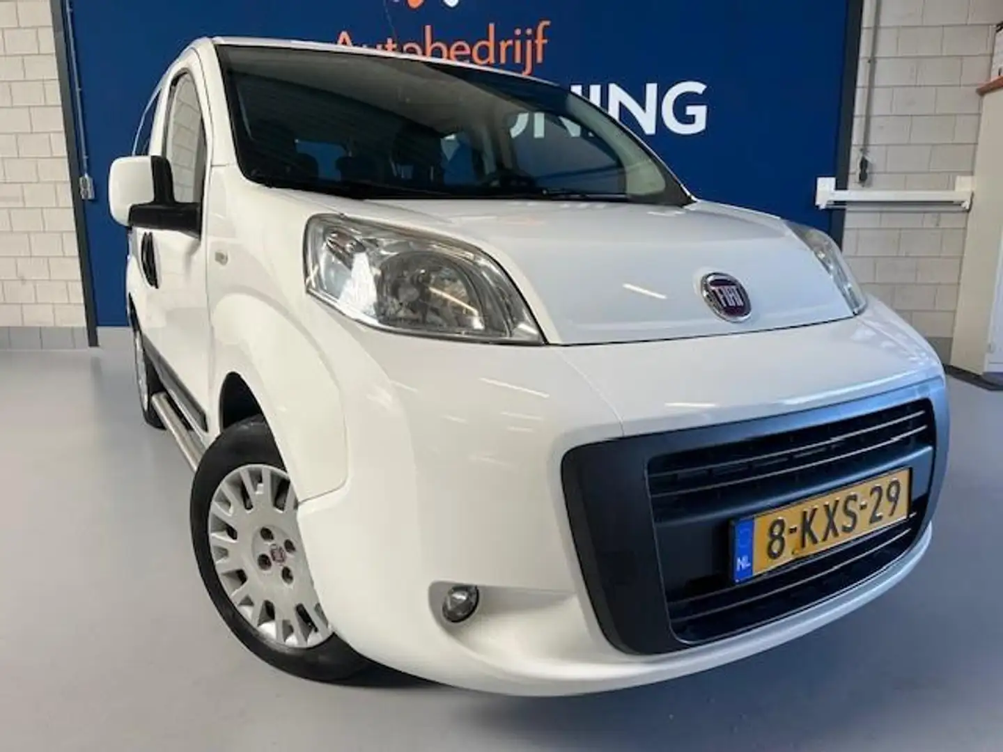 Fiat Qubo 1.4 Dynamic,bj.2013,geel kenteken,personenauto,NAP Blanco - 2