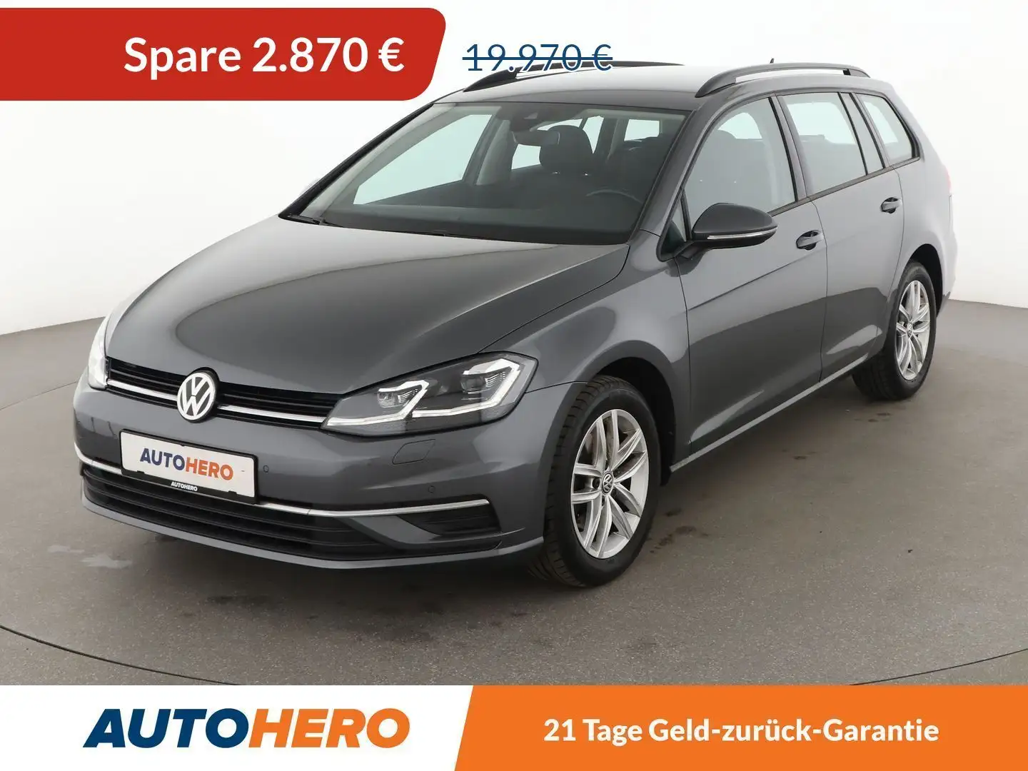 Volkswagen Golf 1.5 TSI ACT Comfortline BlueMotion Aut.*NAVI* Gri - 1