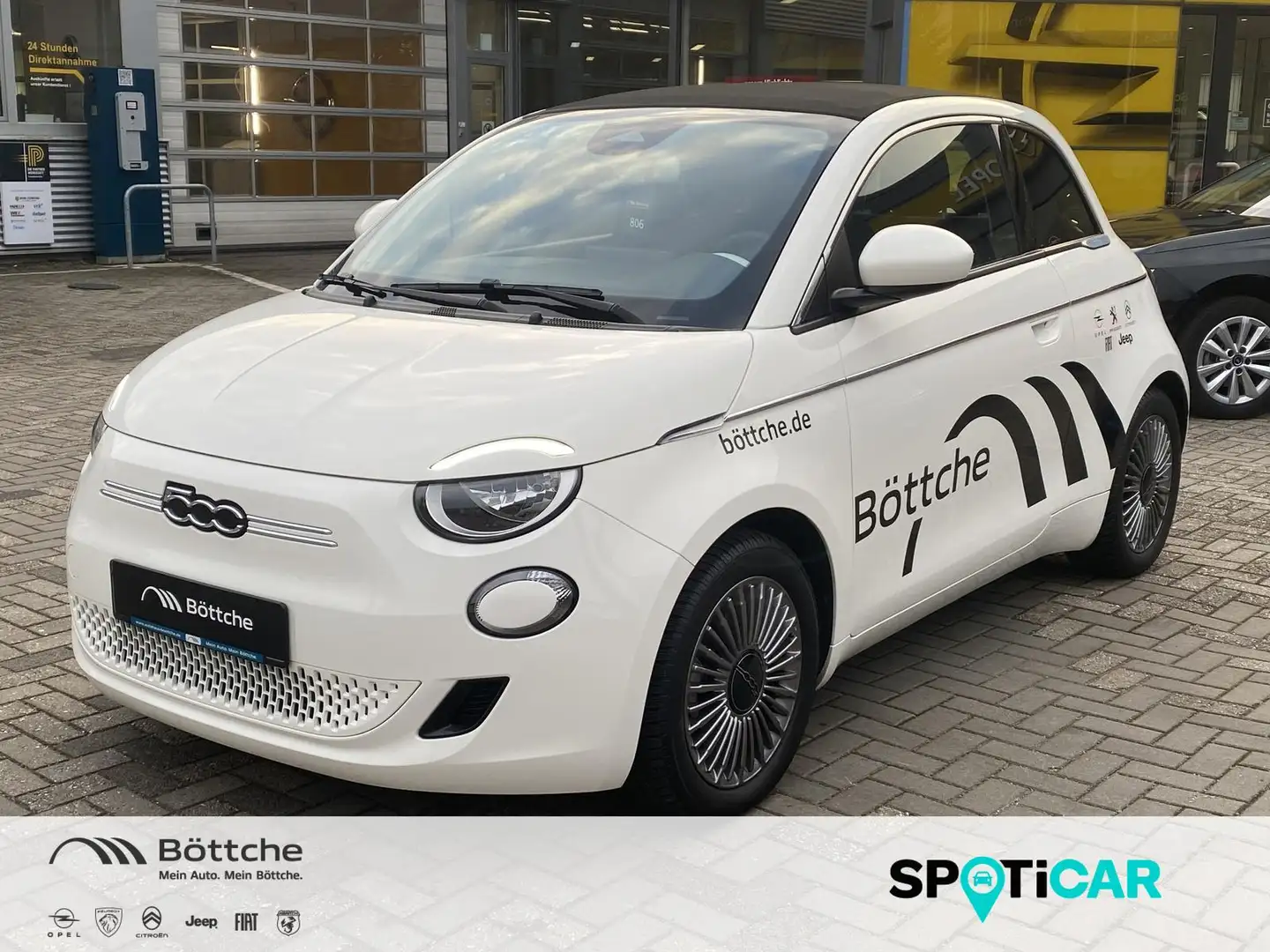 Fiat 500C e Basis Android Auto/ Style-Paket Weiß - 1