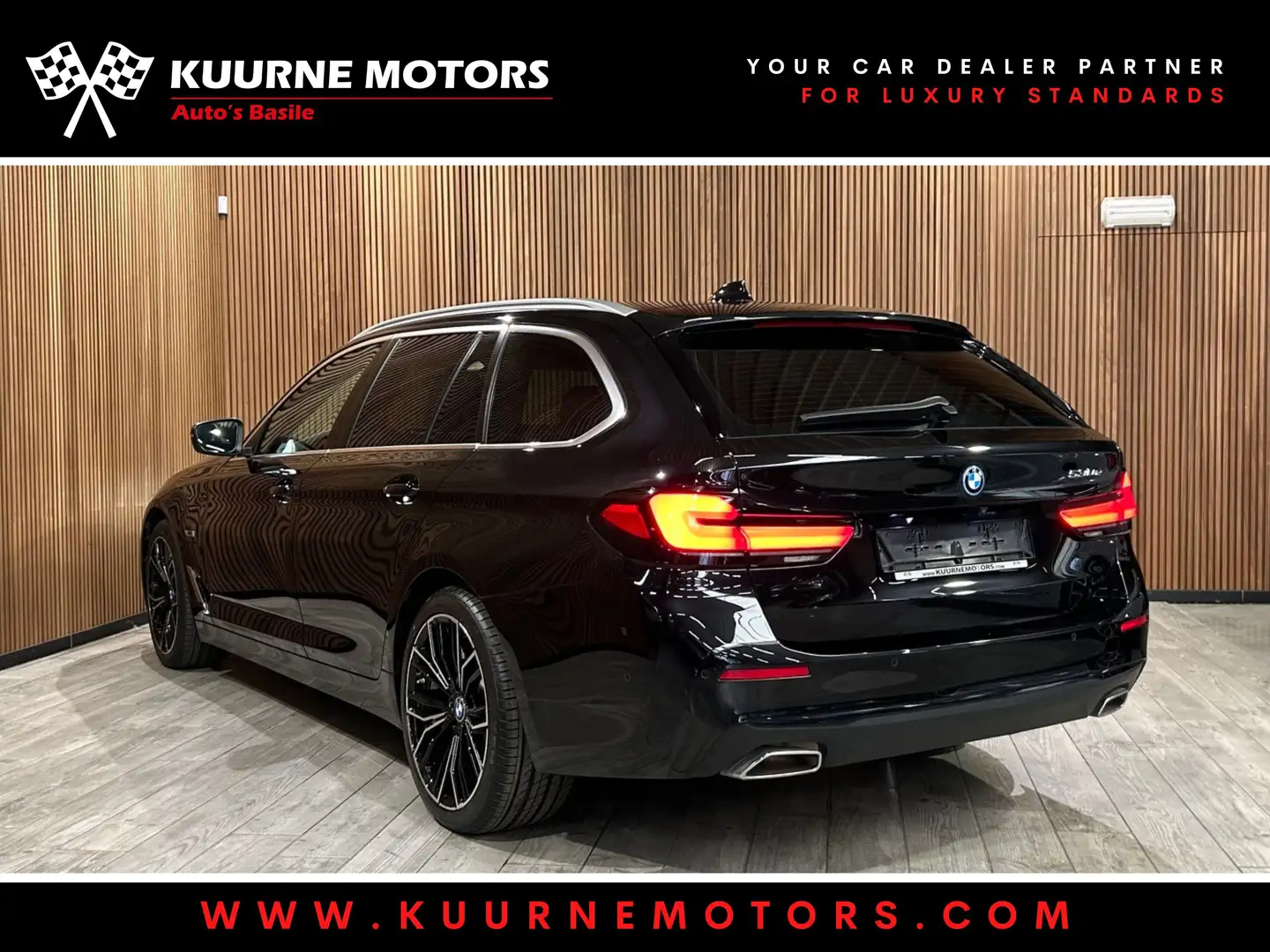 BMW 530 e Touring Alu19"/SportZet/Leder/Cam *1j garantie* Schwarz - 2