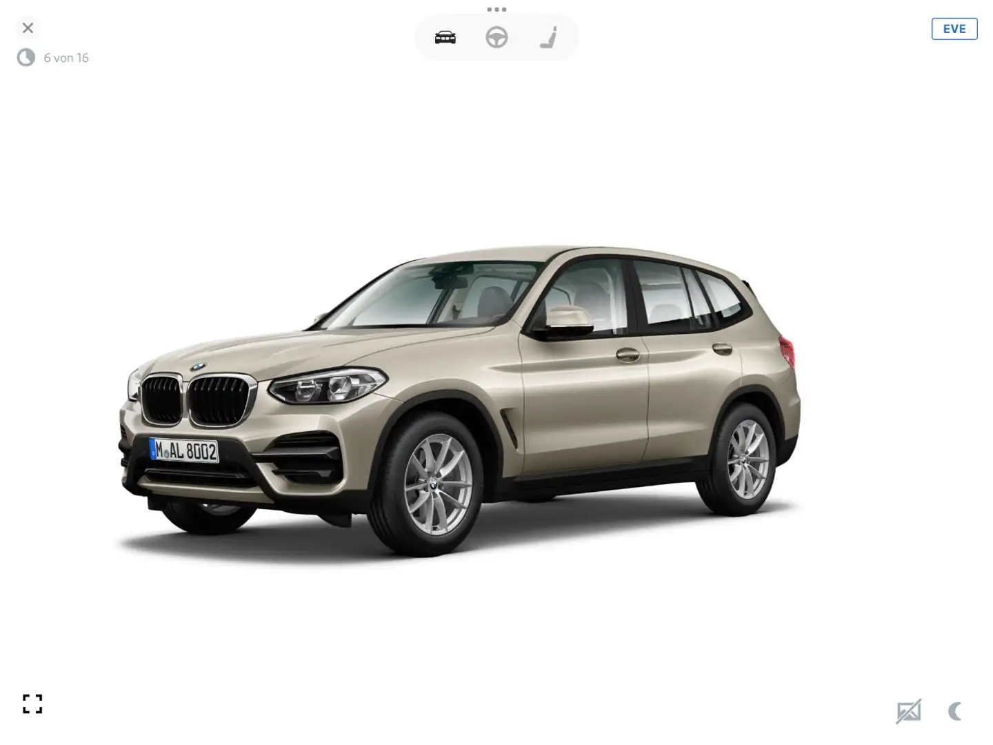 BMW X3 xDrive20d AHK*SHZ*PDC v+h - 1