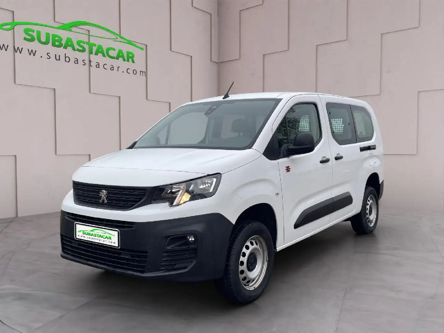 Peugeot Partner 4x4 doble cabina Long BlueHDi 96kw Blanco - 1