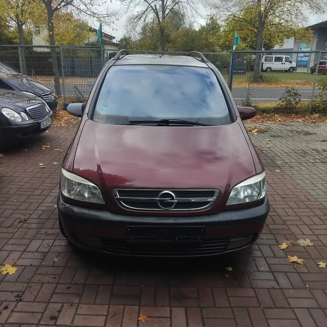 Opel Zafira 1.6 ABS EFH EAsp 7 Sitze Sitzheizung Servo Klima B Rojo - 2