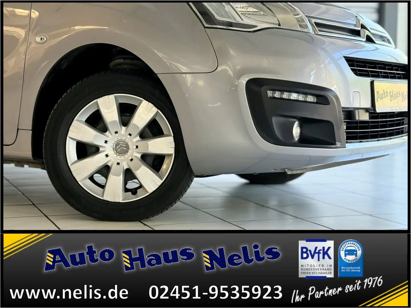 Citroen Berlingo 1,6 Selection Rollstuhl-gerecht Klima P Grau - 2
