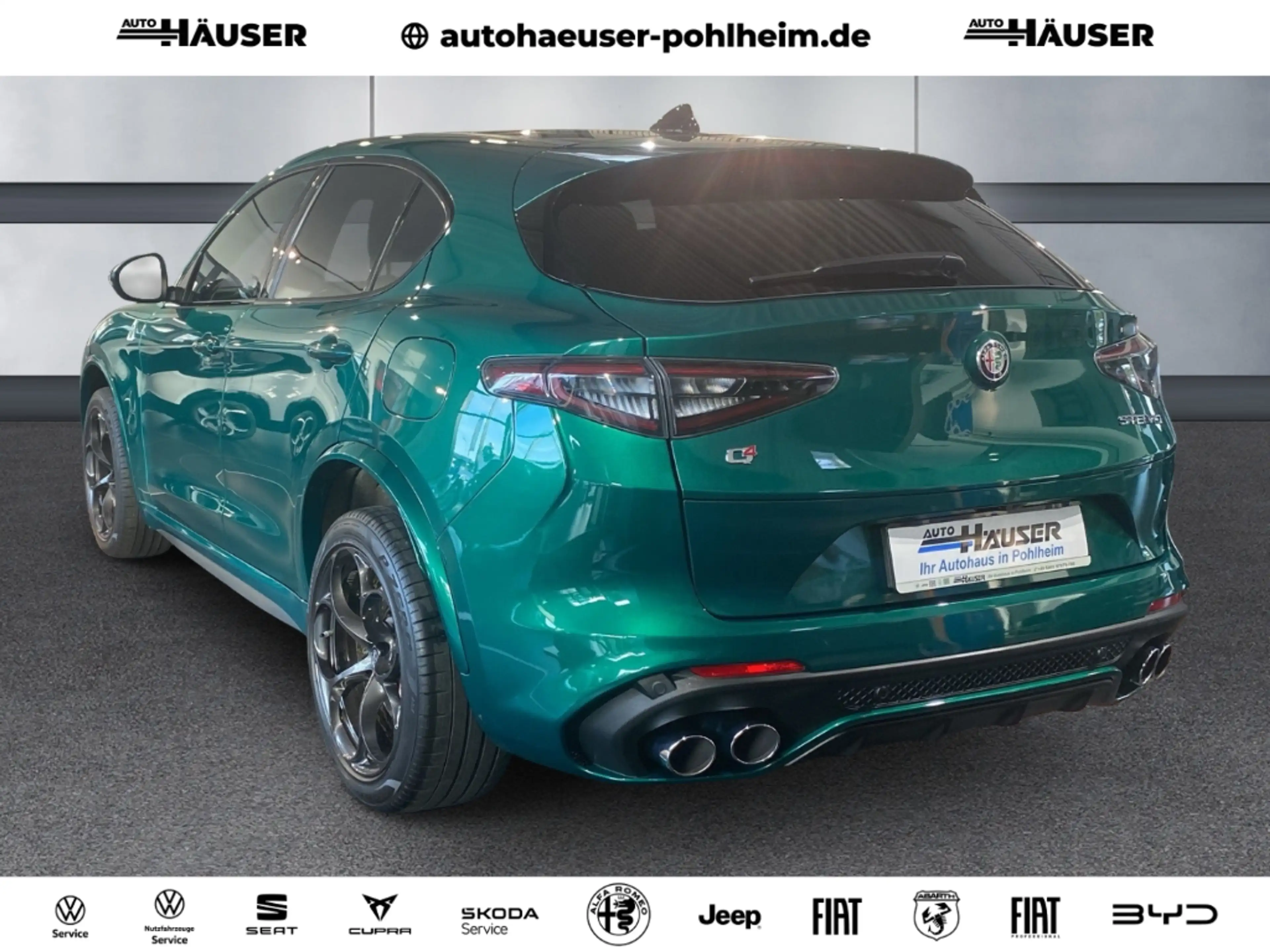 Alfa Romeo Stelvio Quadrifoglio Q4 2.9 V6 Bi-turbo PANO HARMAN-KARDON — photo 4