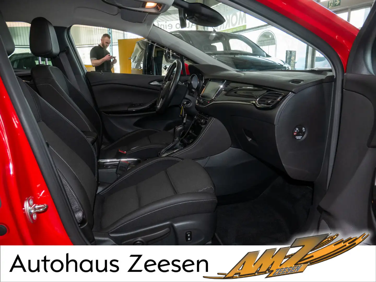 Opel Astra 1.4 Turbo Innovation SHZ NAVI PDC LED Czerwony - 2