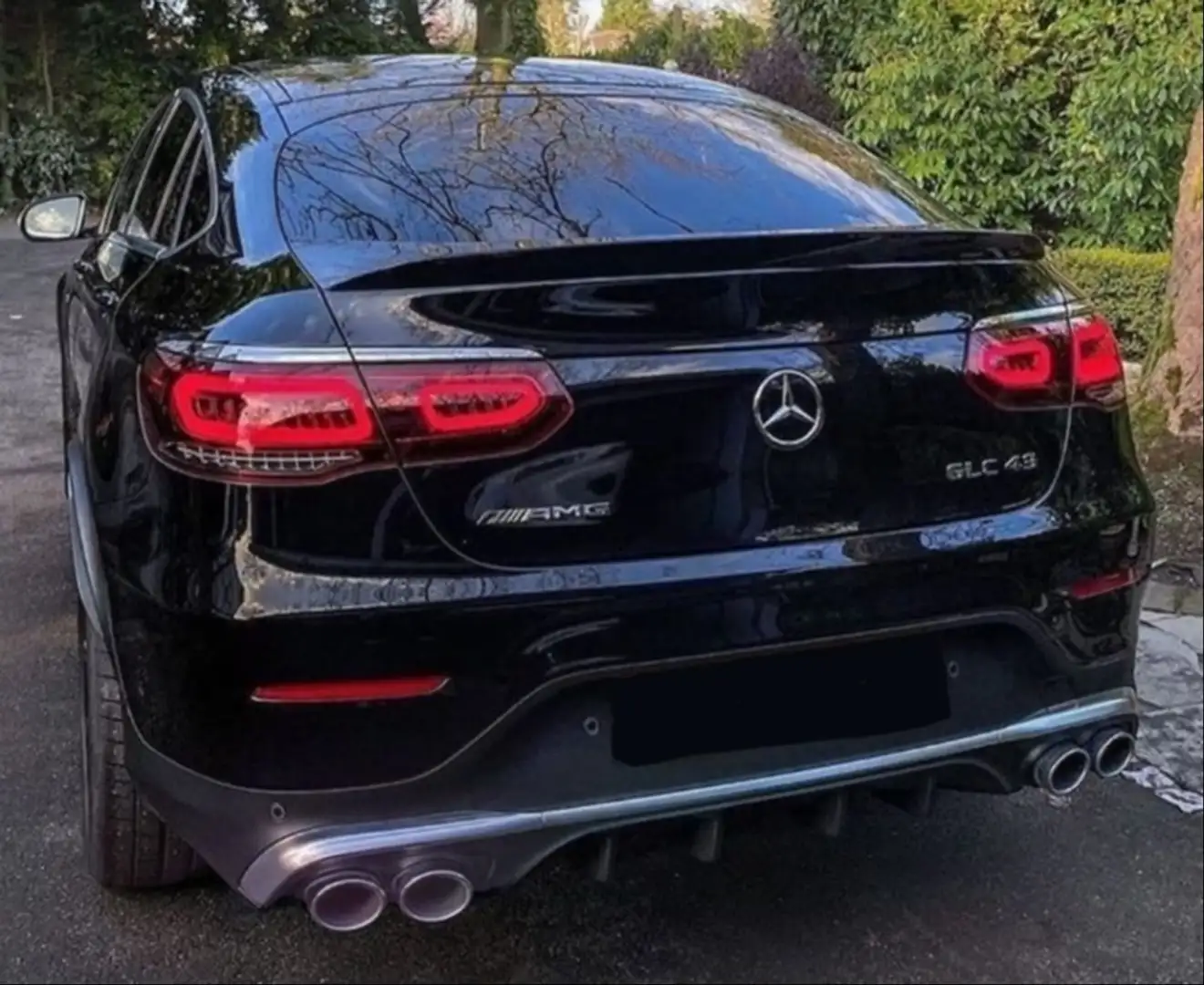 Mercedes-Benz GLC 43 AMG Coupé 4Matic Speedshift TCT 9G Negro - 1