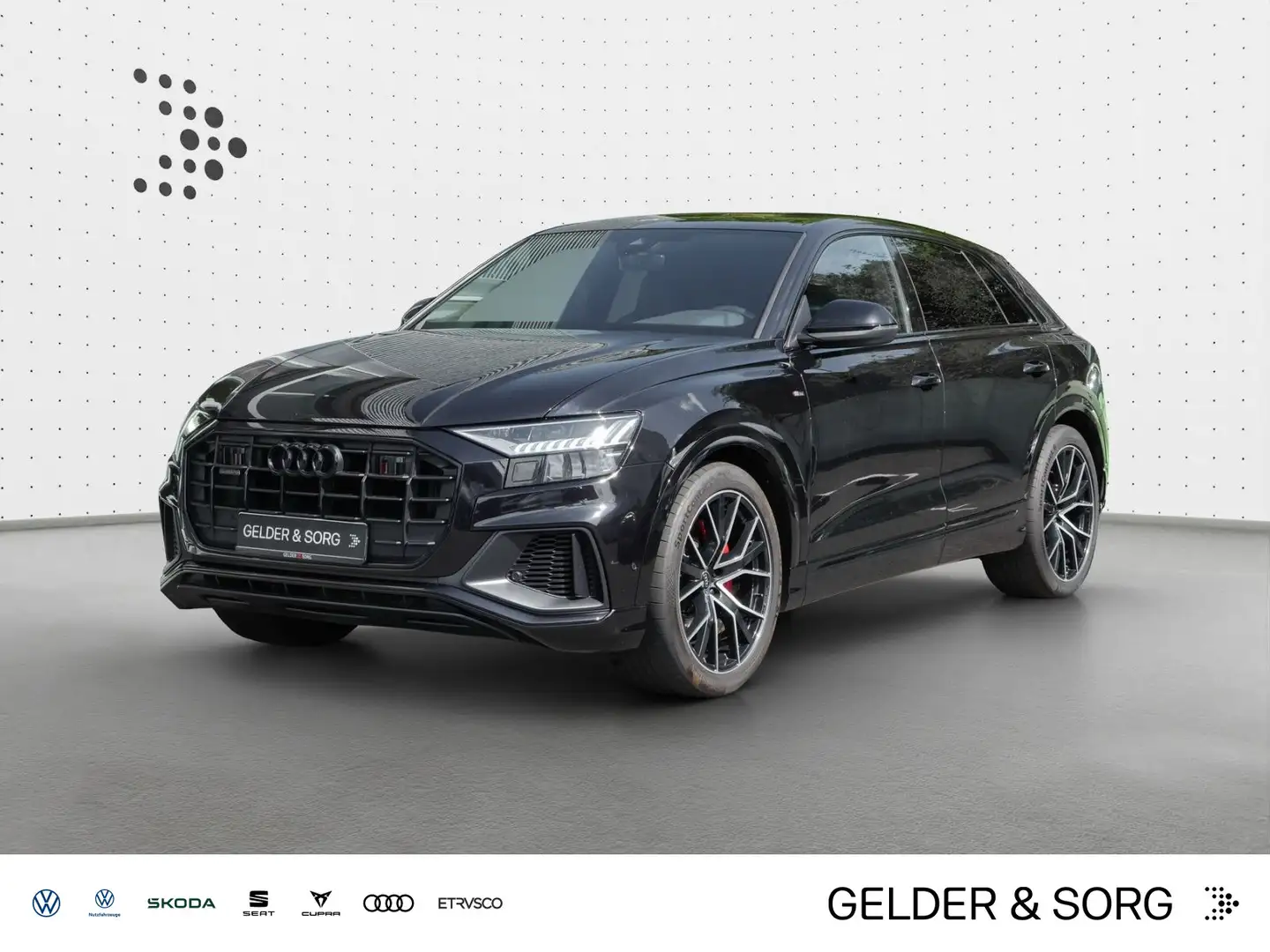Audi Q8 50 TDI qu. S line *HD-Matrix*AHK*S-Sitze*RFK* Noir - 1