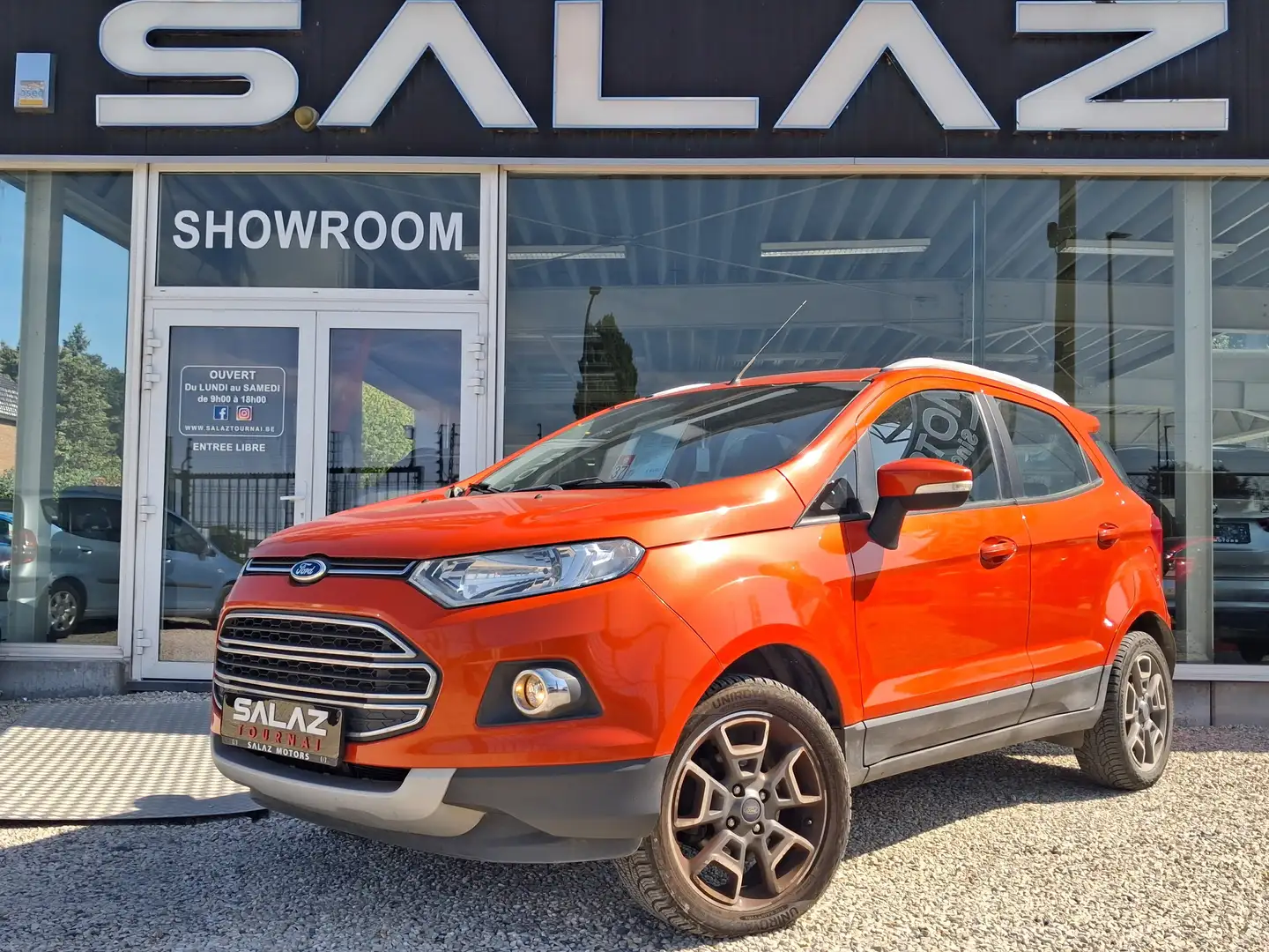 Ford EcoSport Ecosport 1.5 TDCi Titanium/VENDU NI CT NI GARANTIE Orange - 1