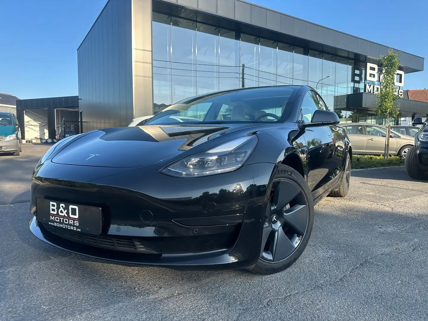 Tesla Model 3 SR+Face lift ,WIT LEDER/TREKHAAK/Garantie 12/2029 - 2