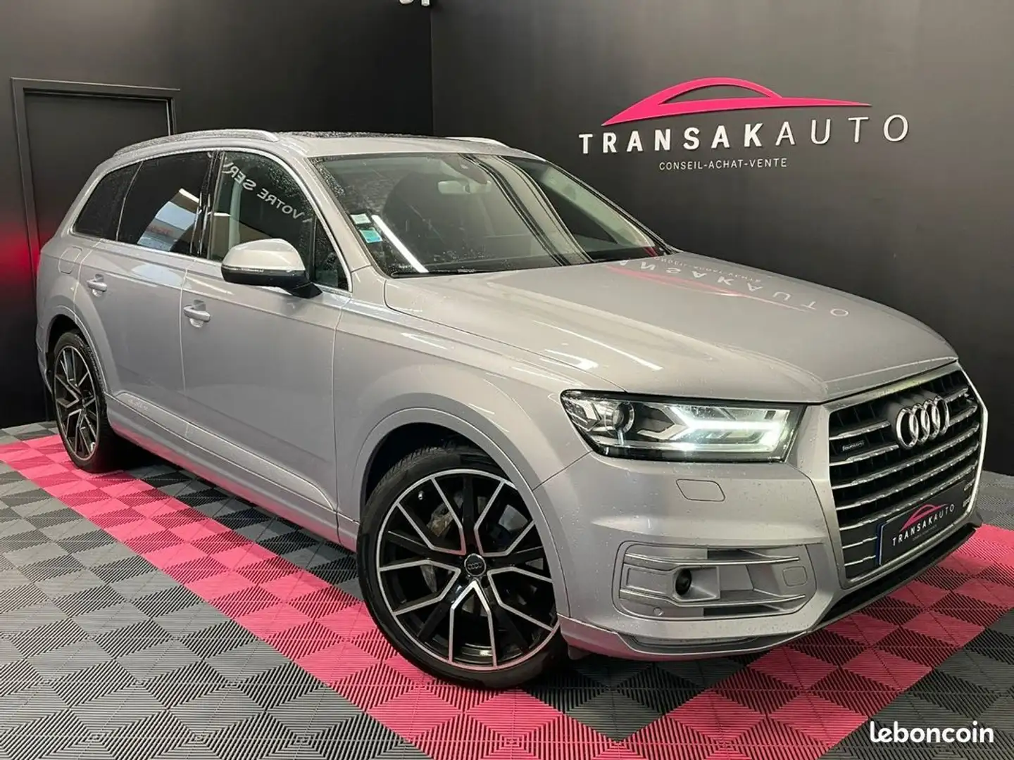 Audi Q7 3.0 V6 TDI Clean Diesel 272 Tiptronic 8 Quattro 7pl TOIT OUVRANT SIEGES CHAUFFANTS ENTRETIE Gris - 1