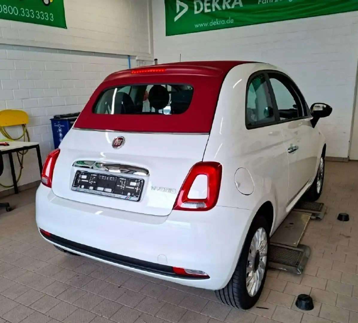 Fiat 500C Cabrio 1.0 GSE Cool & Sound Weiß - 2