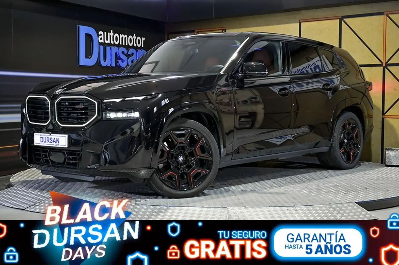 BMW XM 550 kW 748 CV Label Red Mauve - 1