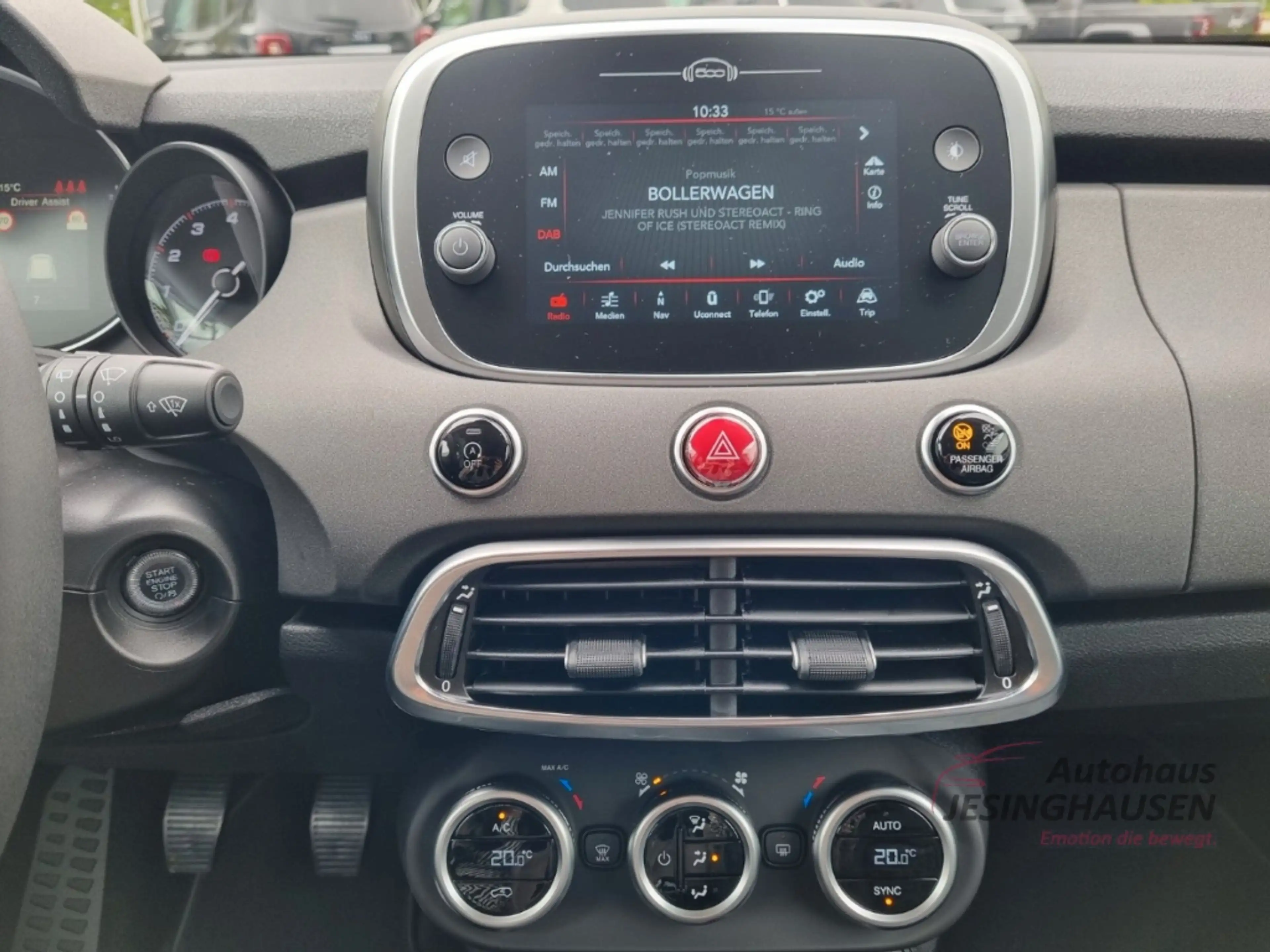 Fiat 500X Dolcevita Cross 4x2 Navi Faltdach Carpl Digitales — photo 14