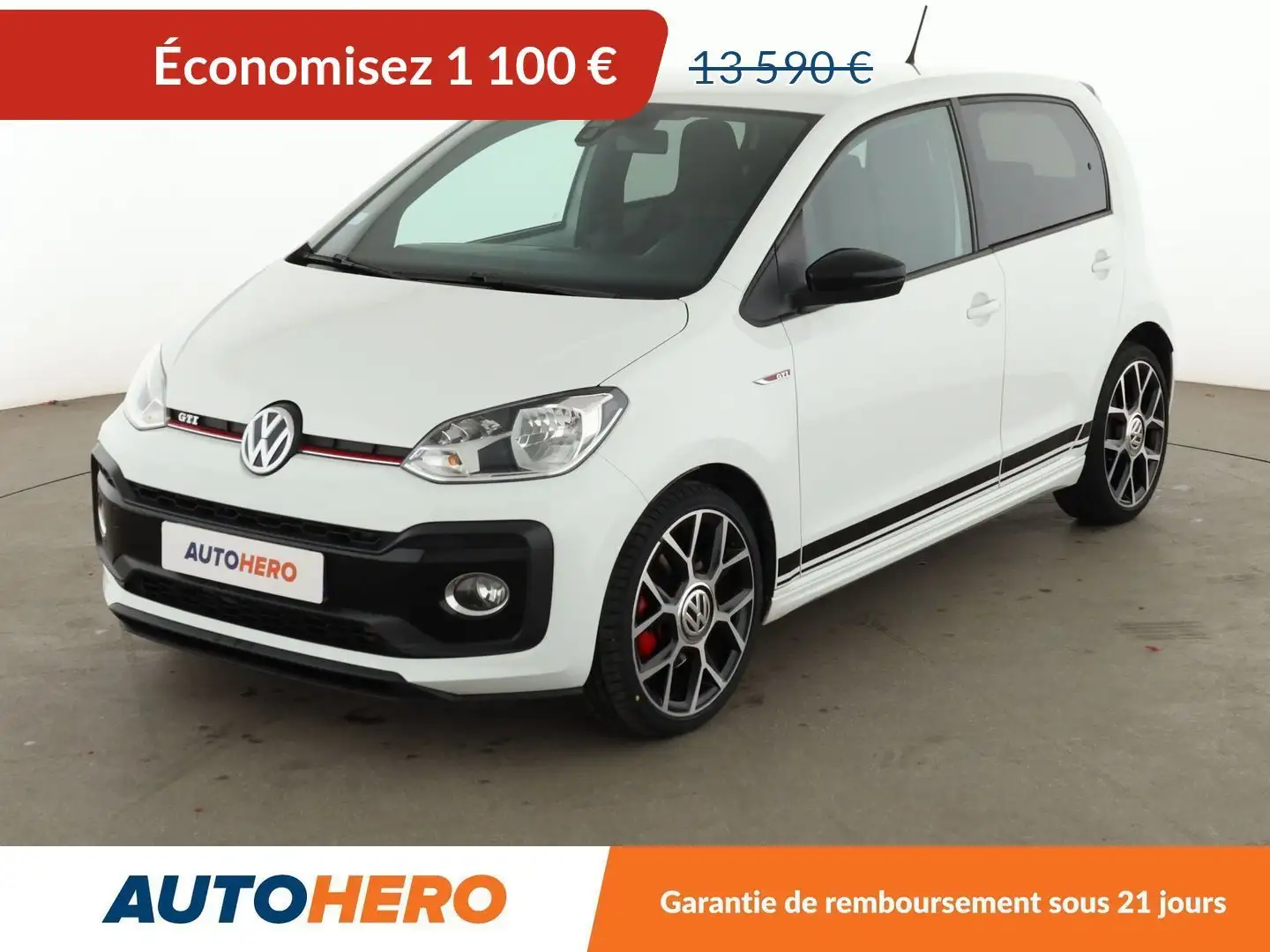 Volkswagen up! 1.0 TSI BlueMotion GTI Blanc - 1