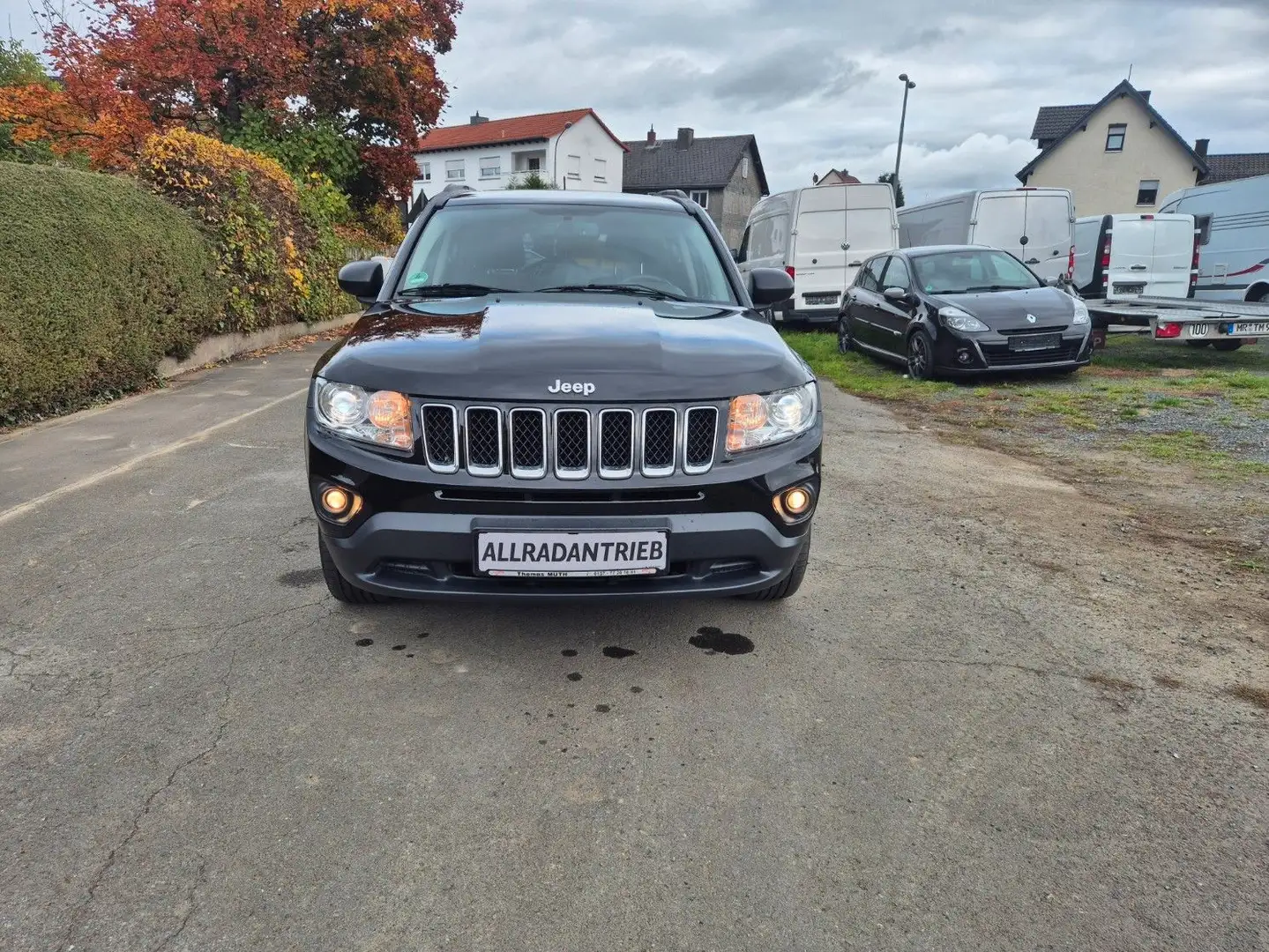 Jeep Compass Limited 4x4-AHK,SH-gepflegt!-wenig KM! Schwarz - 2