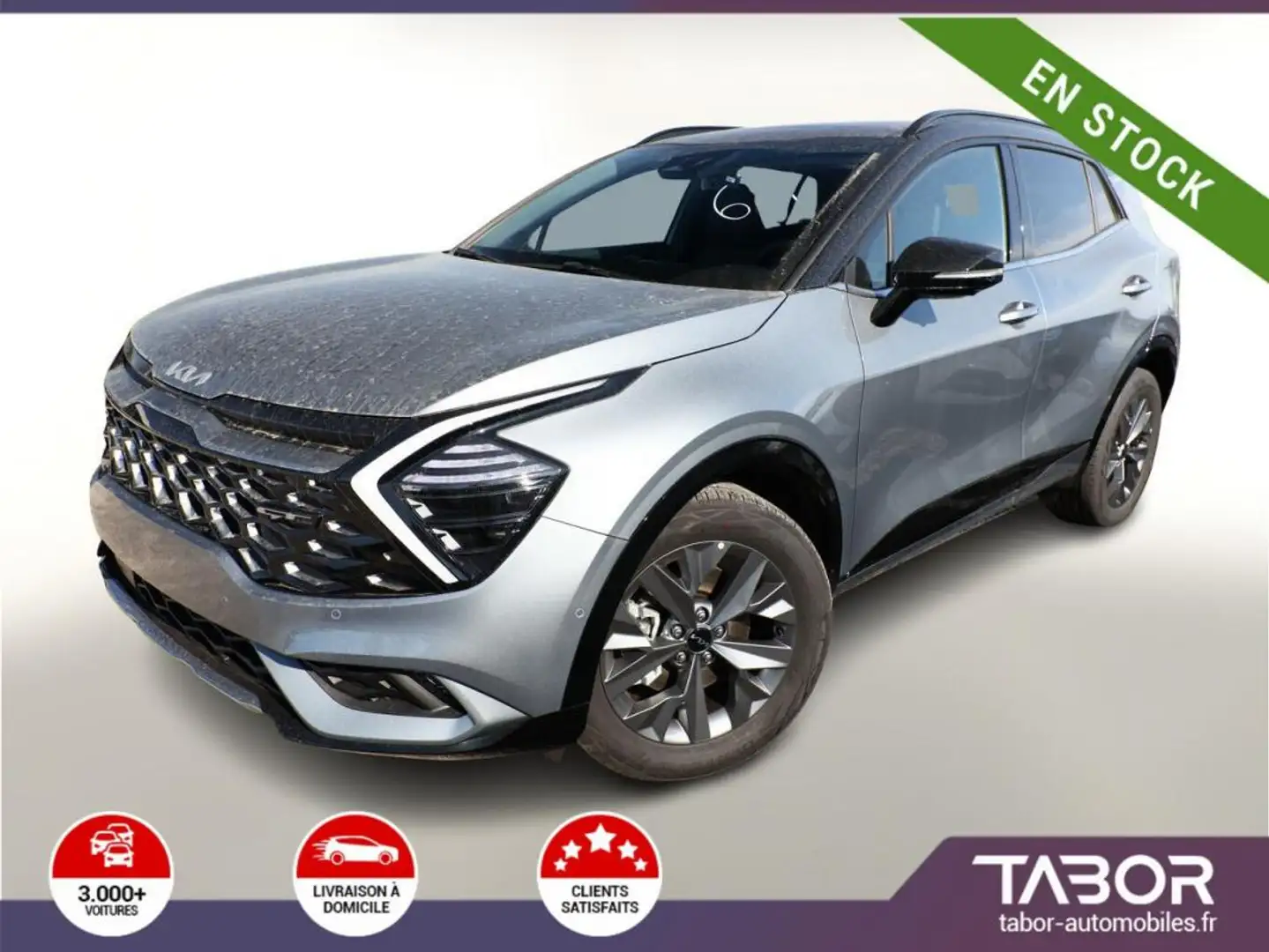Kia Sportage 1.6 HEV 215 4x4 GT-Line Pano GPS Argent - 1