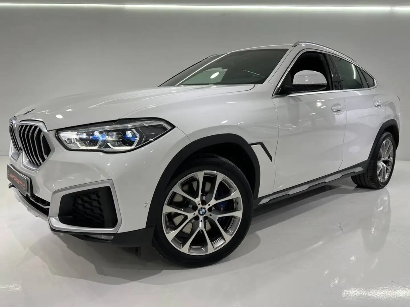 BMW X6 xDrive30d Weiß - 2