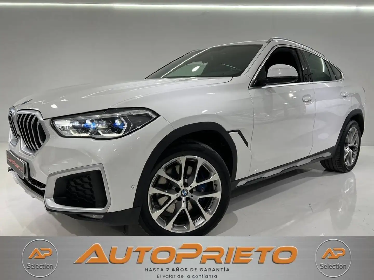 BMW X6 xDrive30d Weiß - 1