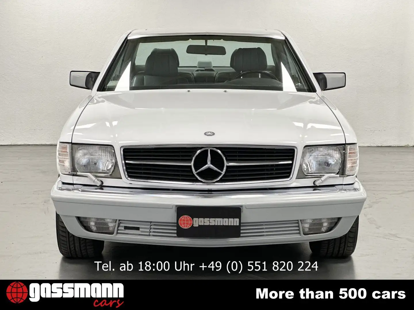 Mercedes-Benz 560 SEC Coupe C126, mehrfach VORHANDEN! Beyaz - 2