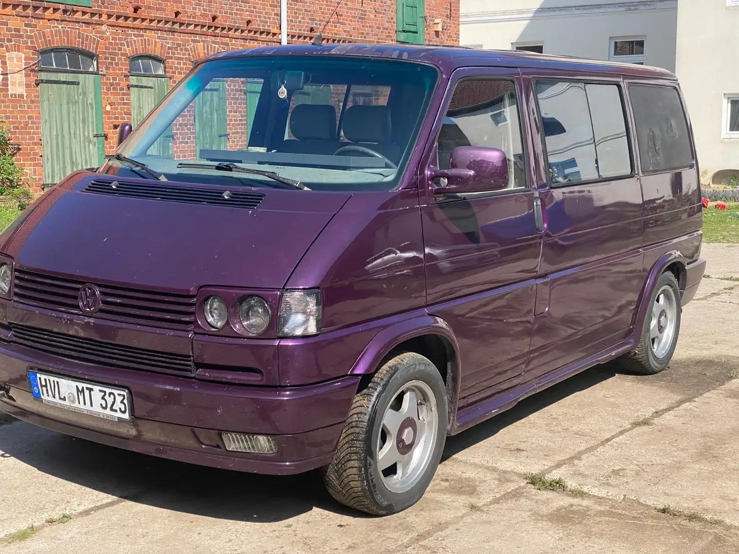 Volkswagen T4 T4 2,5 ACV 8 Sitzer Projekt Zwo Alus eFh, TÜV Mauve - 2