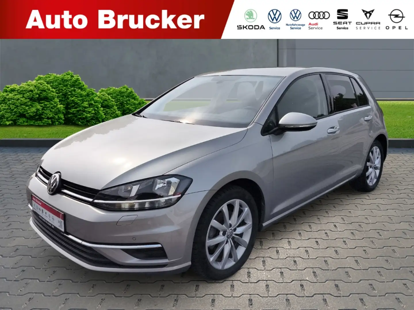 Volkswagen Golf VII Comfortline 1.5 TSI+Alufelgen+Klimaautomatik Silber - 1