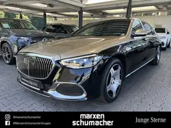 Mercedes-Benz S 580 Maybach TwoTone+Gold+Chauffeur+Burm3D+Exkl Exclusive Navi/Pano. Dach/Distronic/Styling/Autom./Klima/Park Assist./Telefon