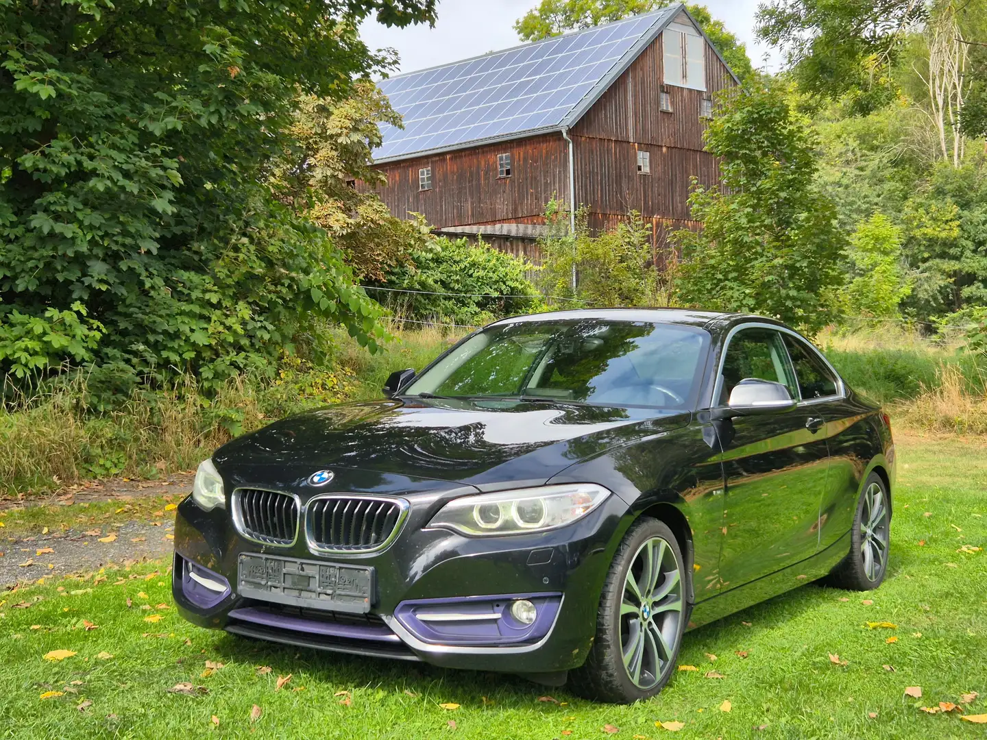 BMW 225 225 d Coupe SPORT NAVI*PDC*LEDER*EURO* Schwarz - 1