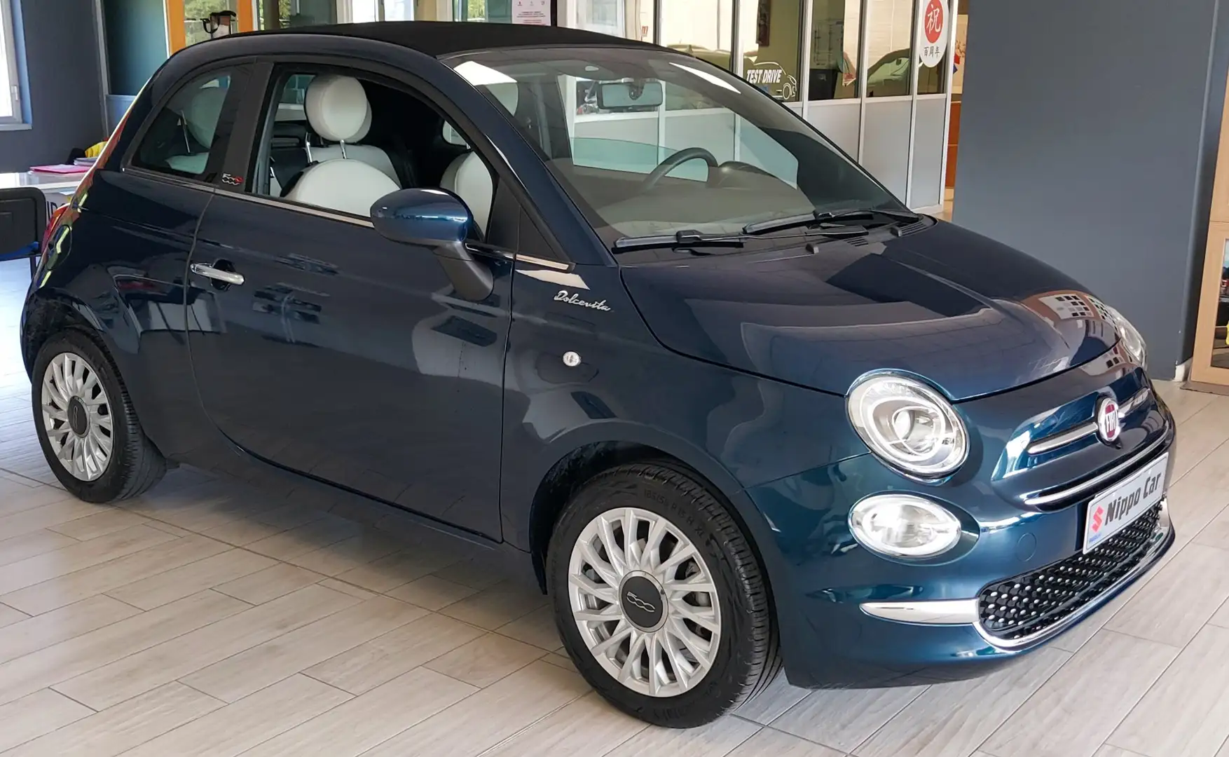 Fiat 500C 500C III 2015 1.0 hybrid Dolcevita 70cv Blu/Azzurro - 2