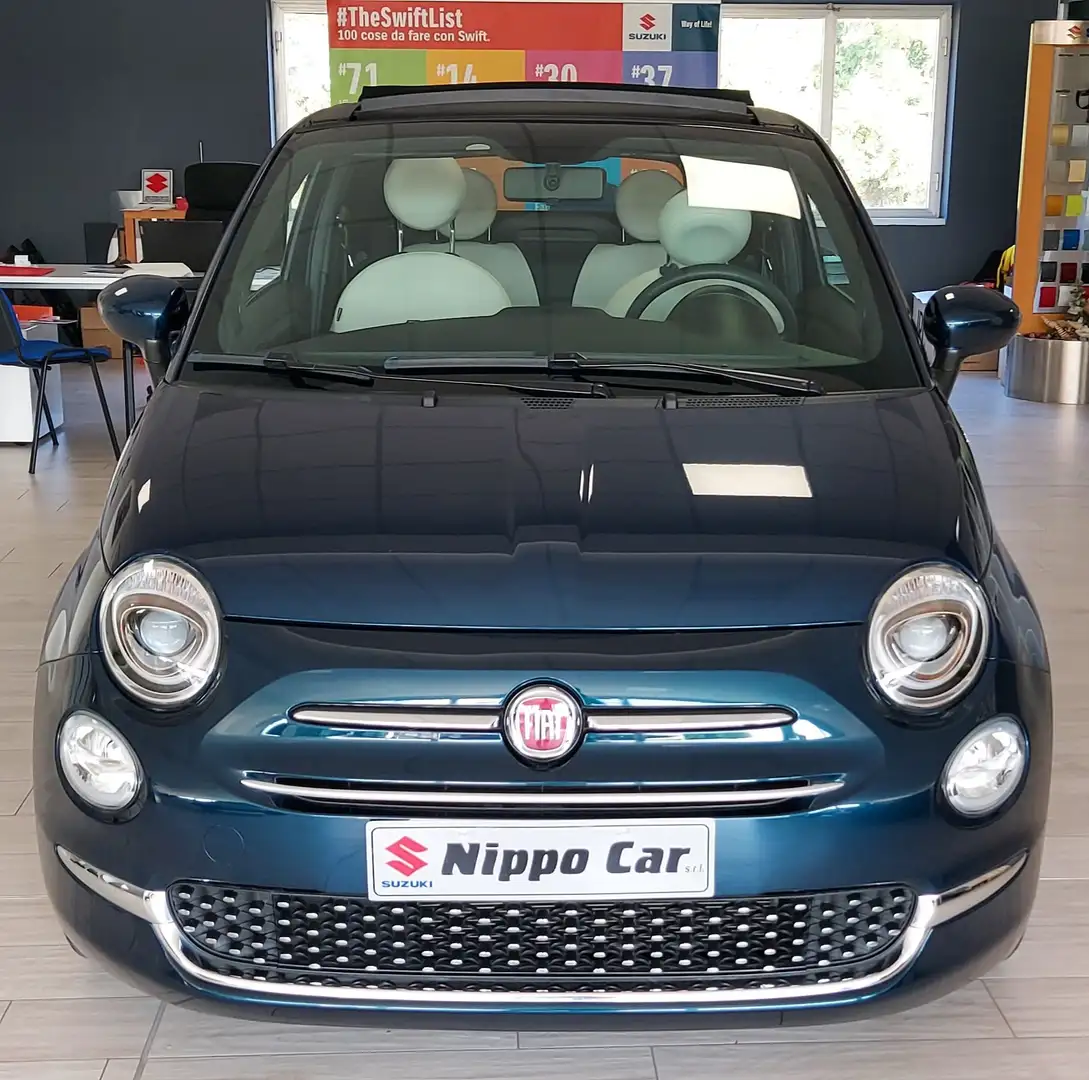 Fiat 500C 500C III 2015 1.0 hybrid Dolcevita 70cv Blu/Azzurro - 1