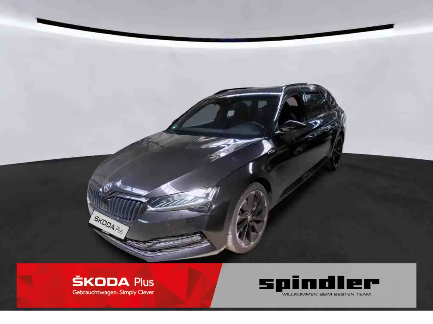 Skoda Superb Combi Sportline 2.0 TSI 4x4 DSG / Matrix Schwarz - 1