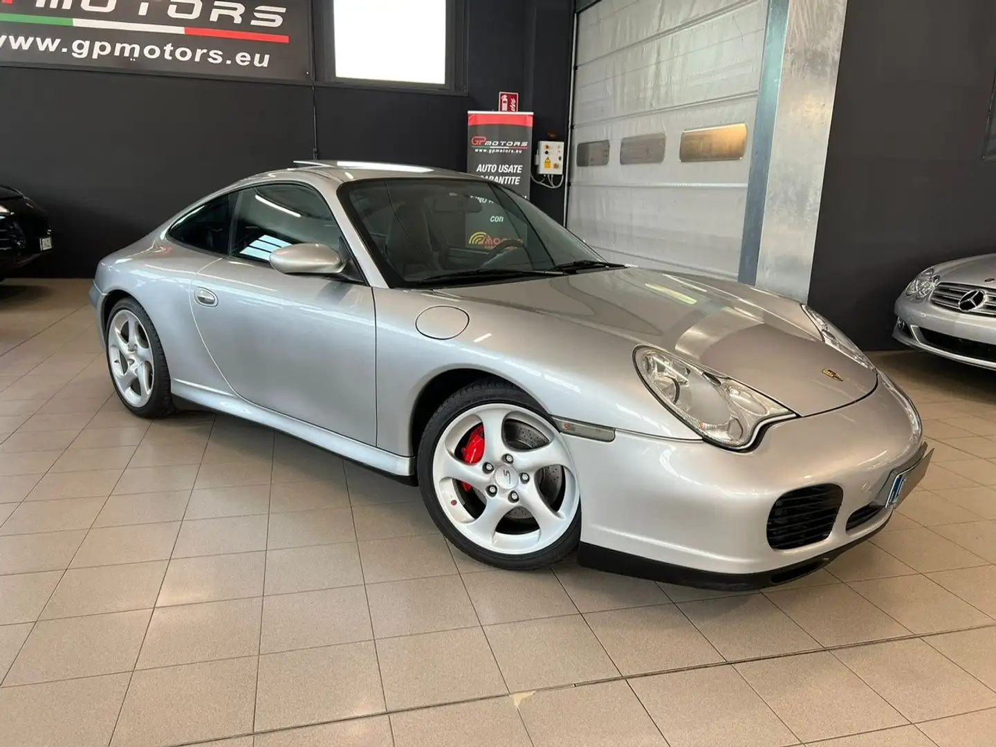 Porsche 911 996 Carrera 4S Coupe 3.6 320CV 2PROPRIETARI ! Argento - 2