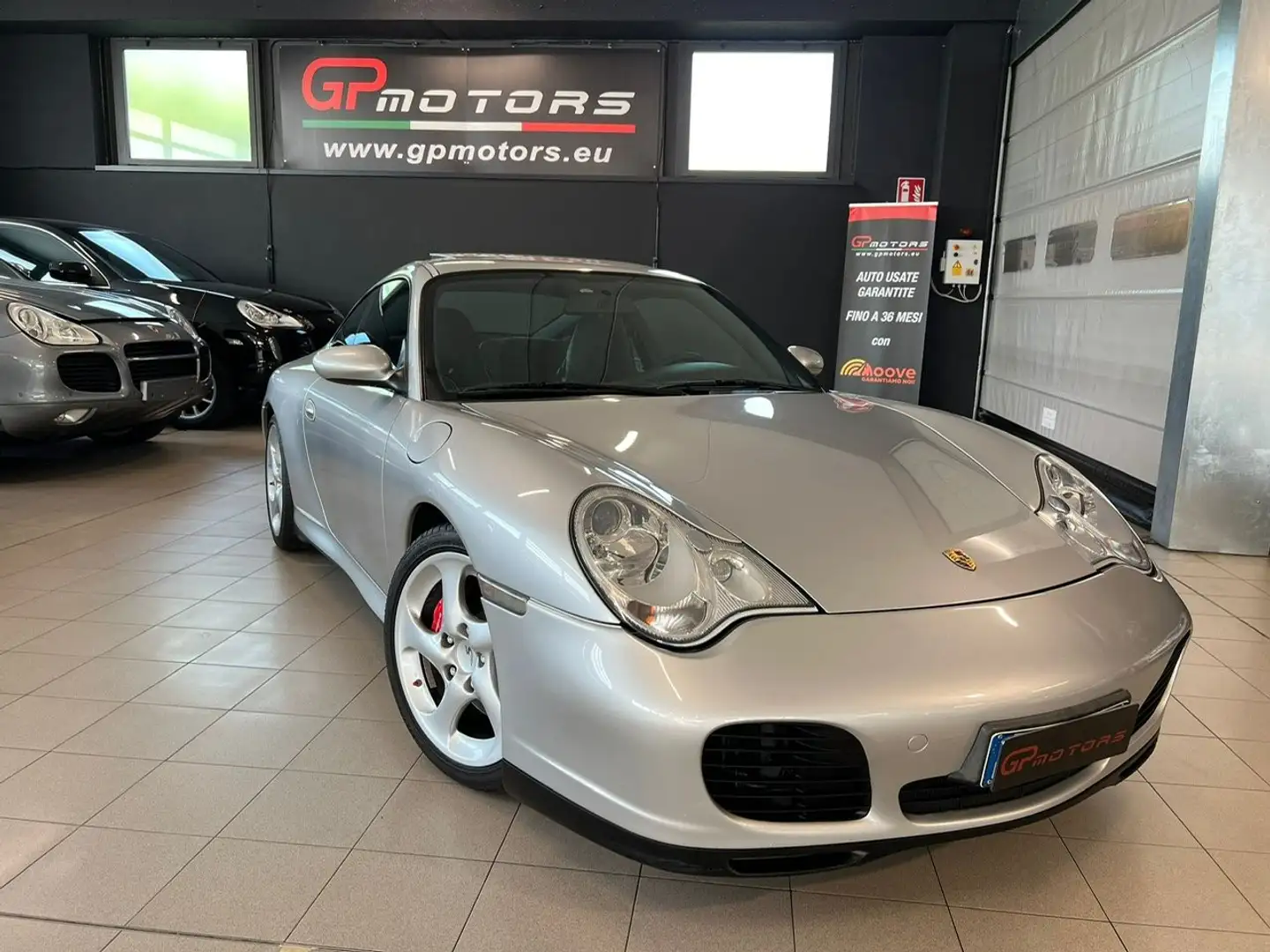 Porsche 911 996 Carrera 4S Coupe 3.6 320CV 2PROPRIETARI ! Argento - 1