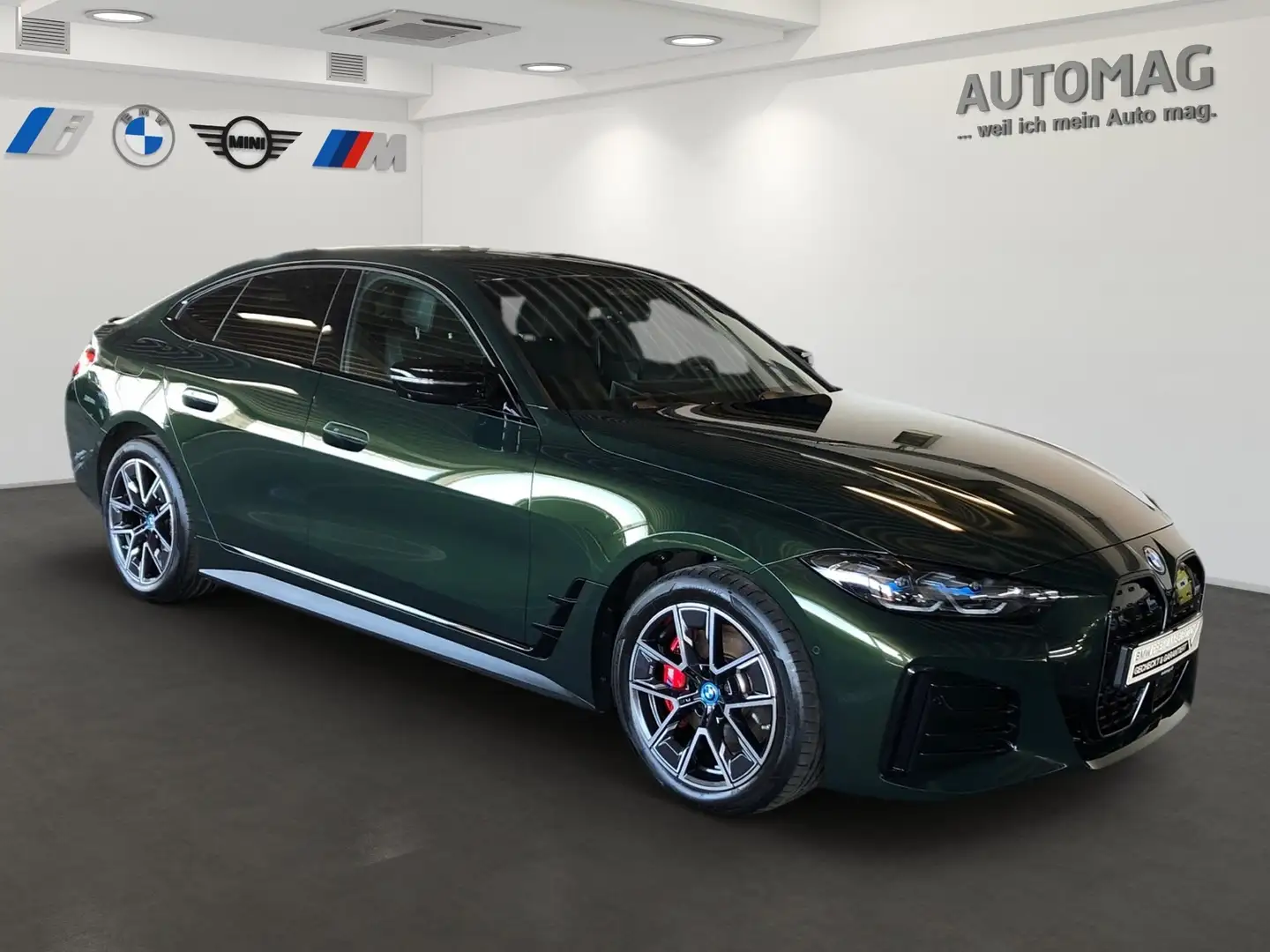 BMW i4 M50 M-Sport-Pro*Glasdach*Laser*HeadUp*Harman/Kardo Grün - 2