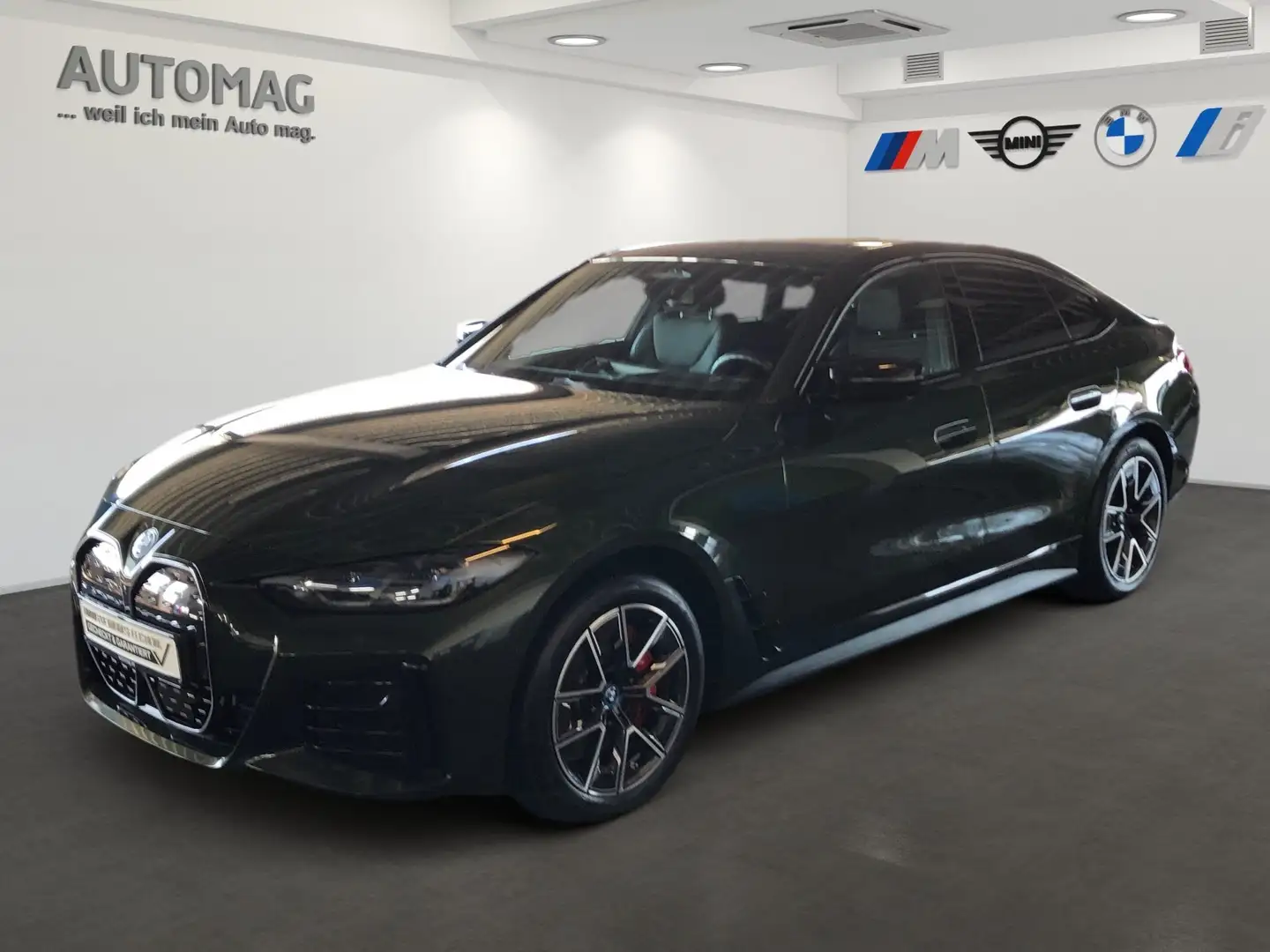 BMW i4 M50 M-Sport-Pro*Glasdach*Laser*HeadUp*Harman/Kardo Grün - 1