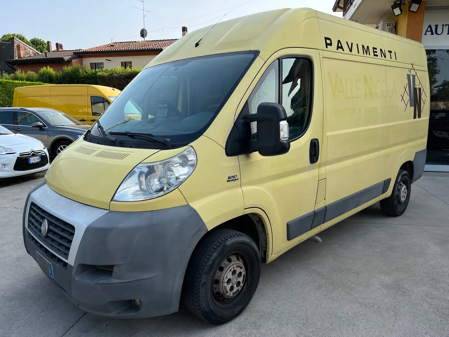 Fiat Ducato 2.3 MJT Furgone Tetto Alto, Passo Medio Bianco - 1