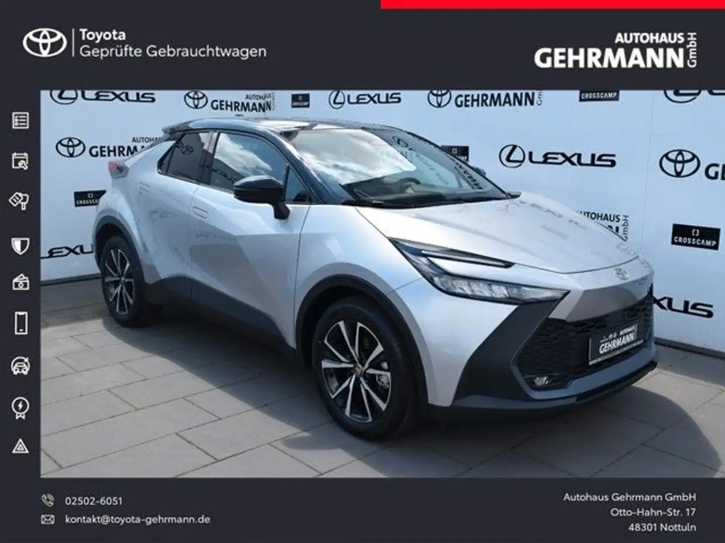 Toyota C-HR Hybrid FWD Teamplayer Nero - 1