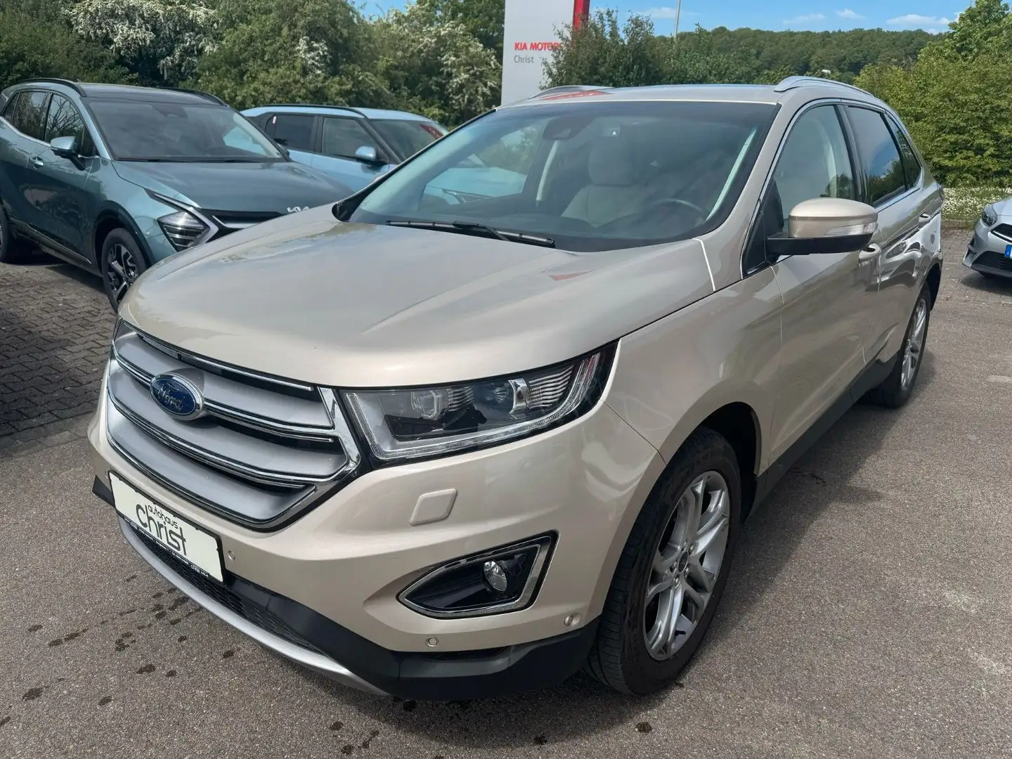 Ford Edge 2.0 TDCi 4x4 Titanium *AHK*ACC*Leder*LED* Weiß - 2