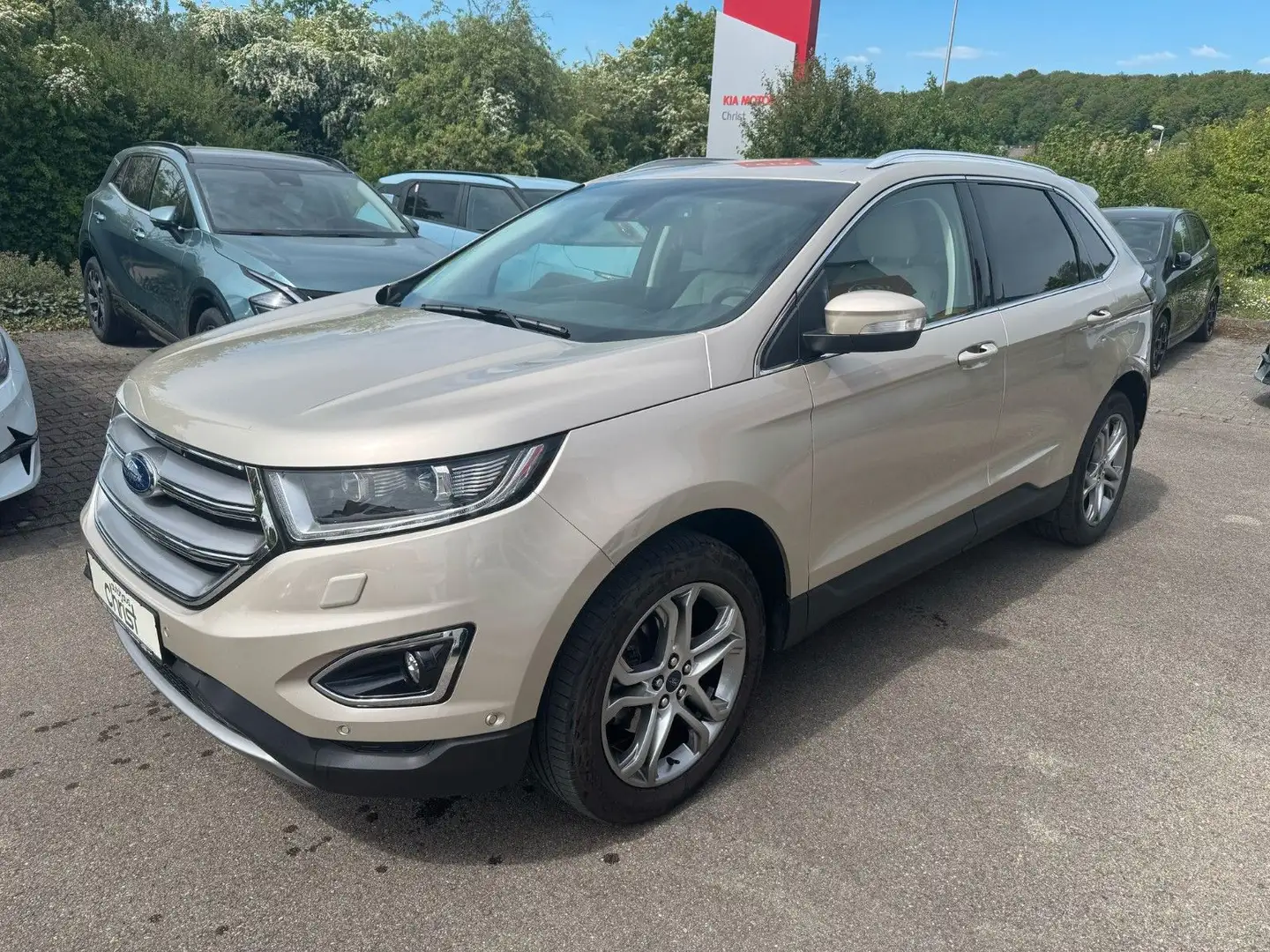 Ford Edge 2.0 TDCi 4x4 Titanium *AHK*ACC*Leder*LED* Weiß - 1