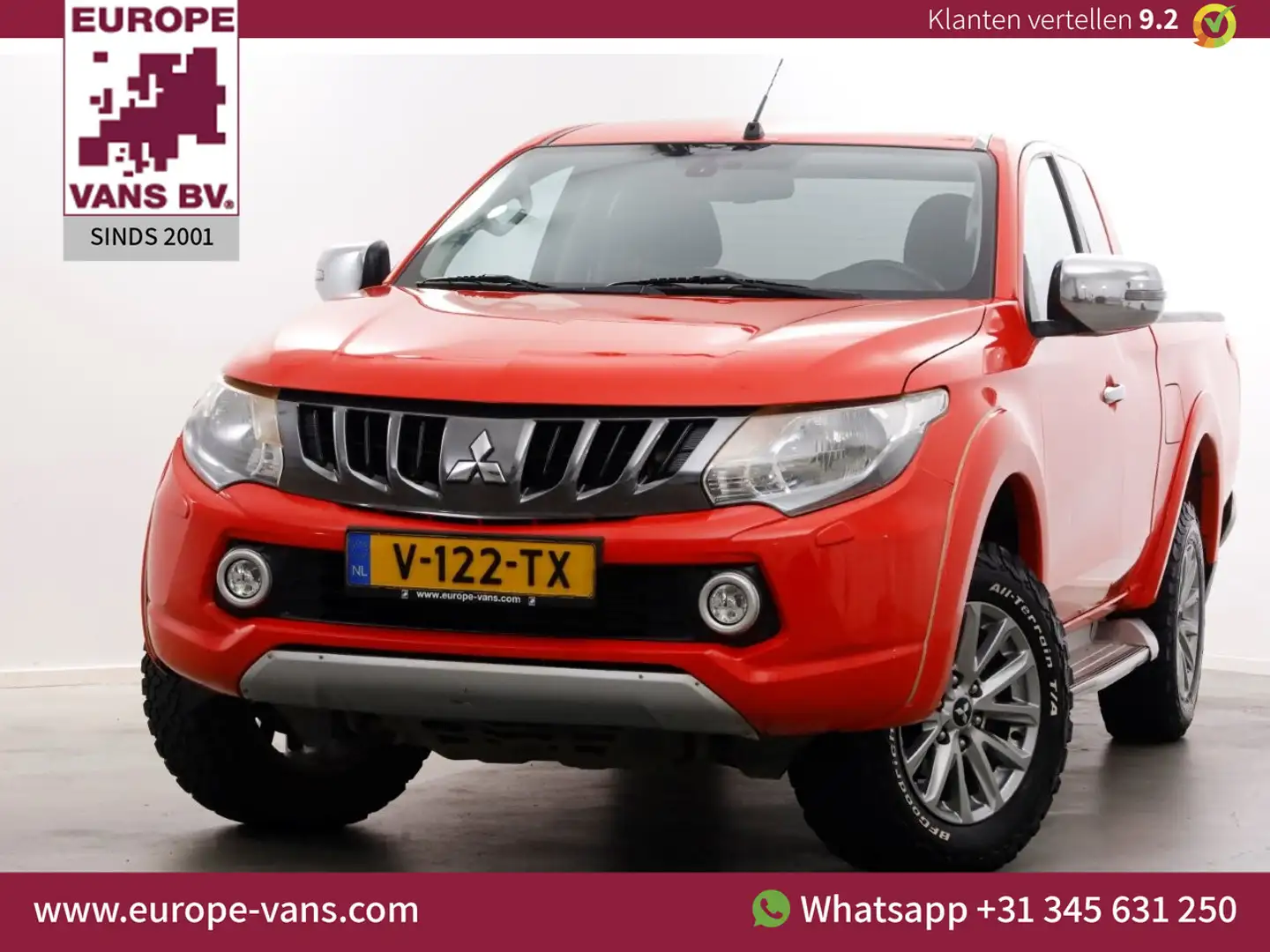 Mitsubishi L200 2.4 DI-D 180pk Club Cab Intense 4x4 High/Low Geari Rouge - 1