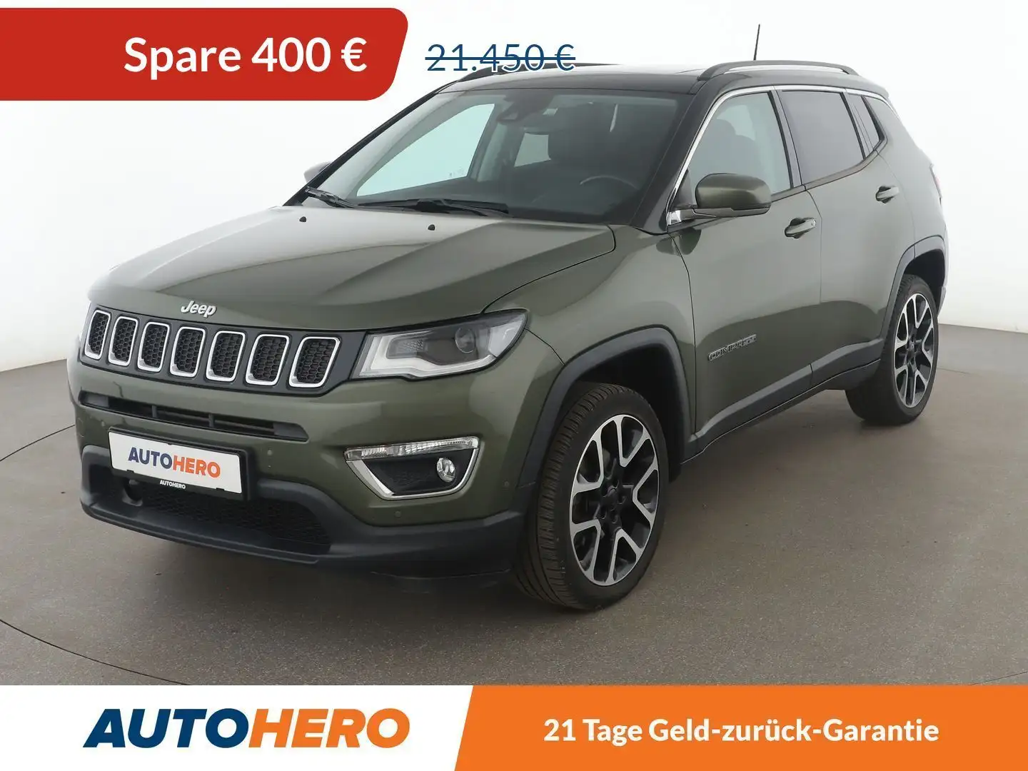 Jeep Compass 1.4 M-Air Limited 4WD Aut.*NAVI*LED*ACC*CAM*PDC* Vert - 1