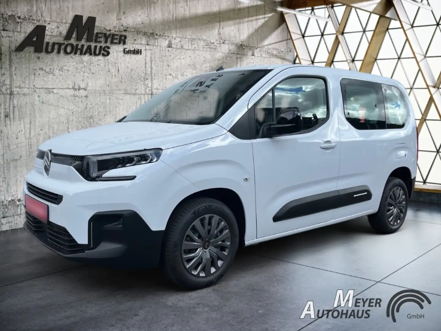 Citroen Berlingo 1.5 BlueHDi M Plus+LED+Spurhalteassistent+Tempomat Weiß - 1