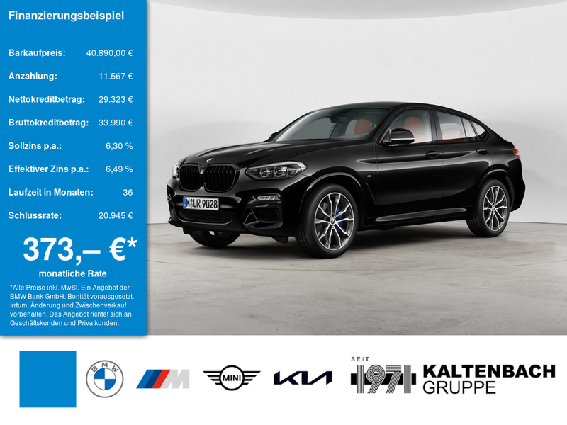 BMW X4 40i LED NAVI SITZHEIZUNG PDC MEMORY KLIMA